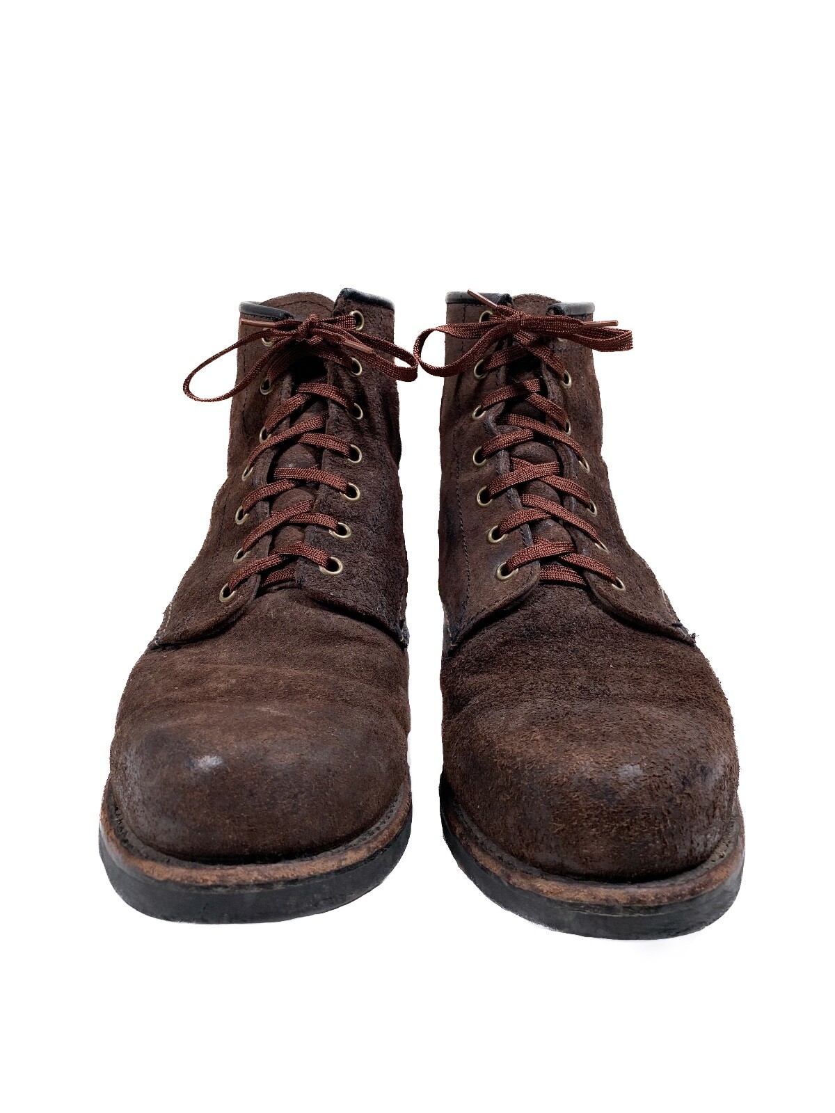 U.S. WORLD WAR 2 ORIGINAL NYLON BROWN MILITARY 40" BOOT LACES 1 PAIR NOS*