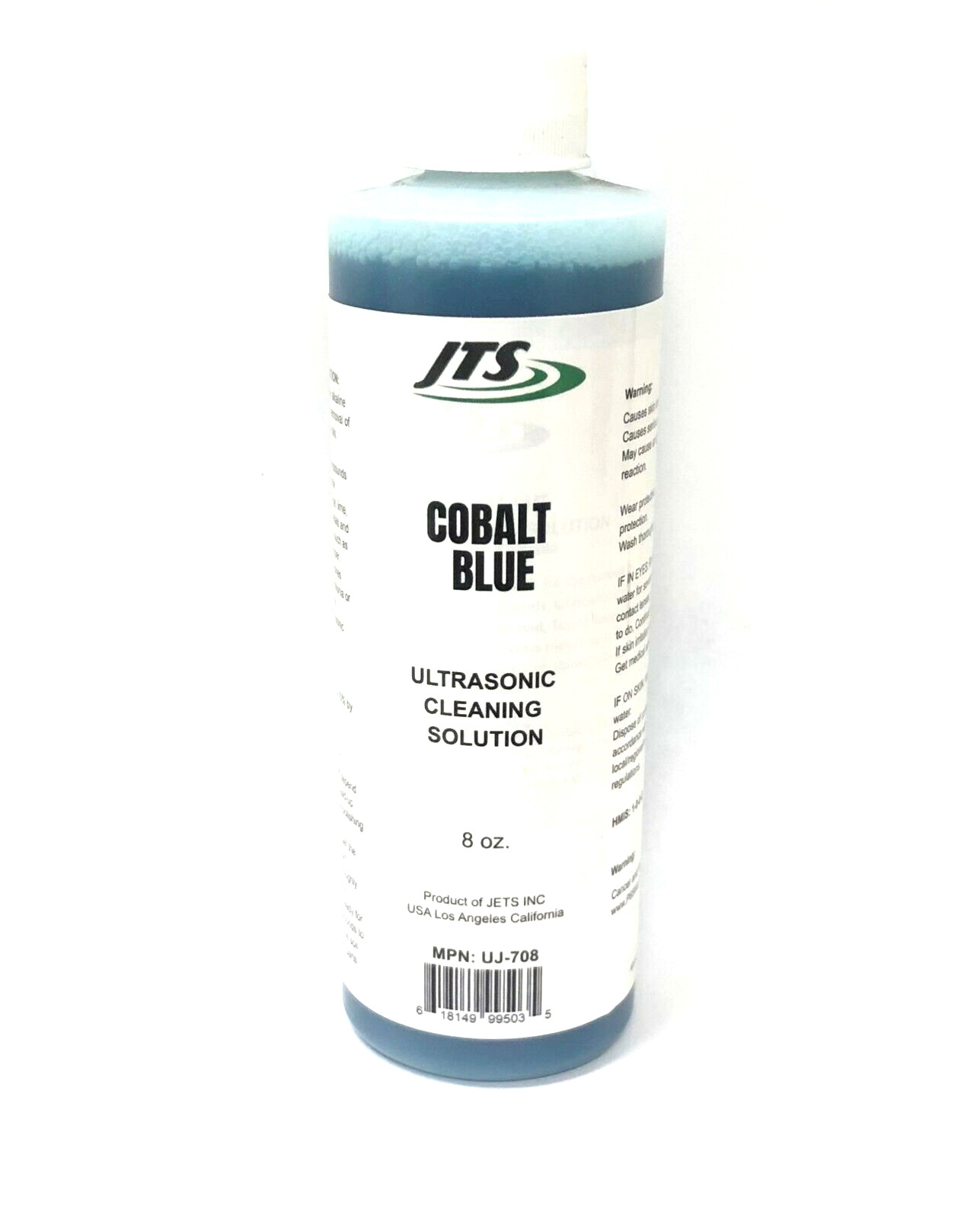 Ultrasonic Solution Cleaner Cobalt Blue Concentrate Cleaning Jewelry Parts 8oz