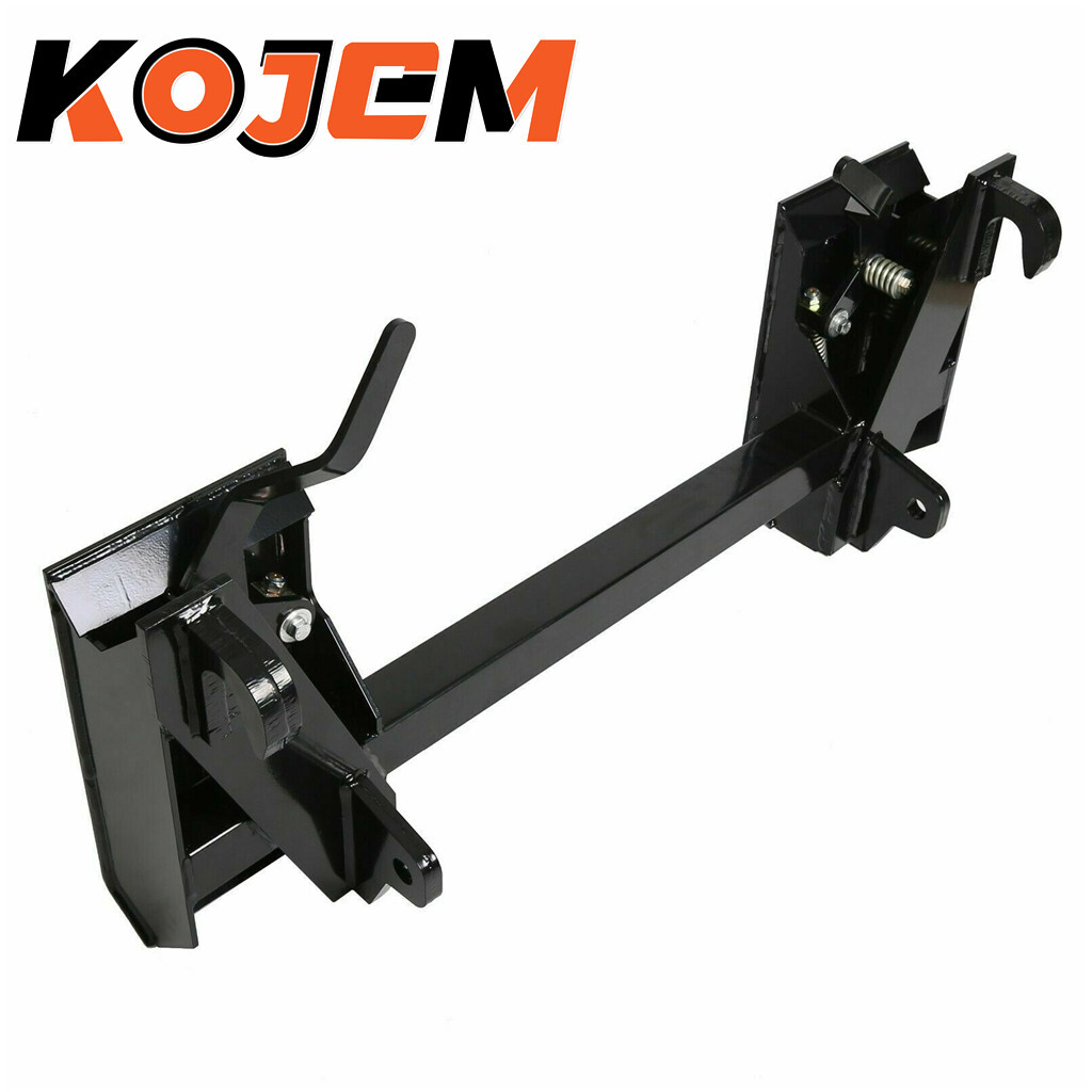 3500 lbs Quick Tach Conversion Adapter Latch Fit Global John Deere To Skid Steer