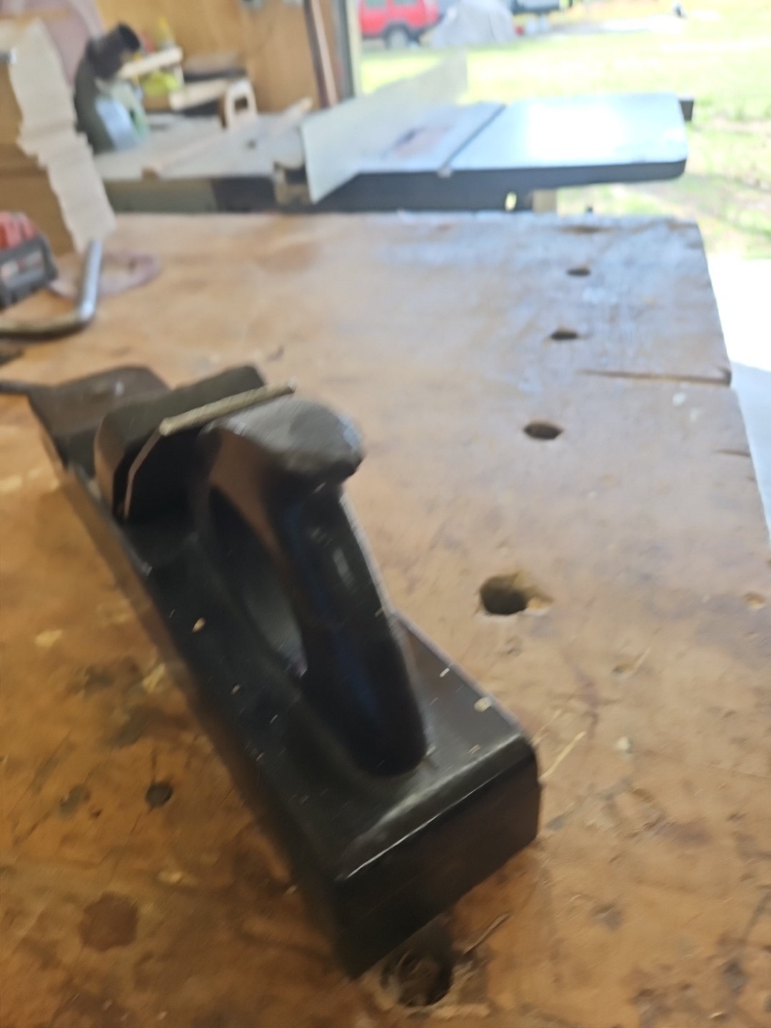 British Infill Plane Only Makers Mark Are Moulson Brothers Stamp On Iron Blade