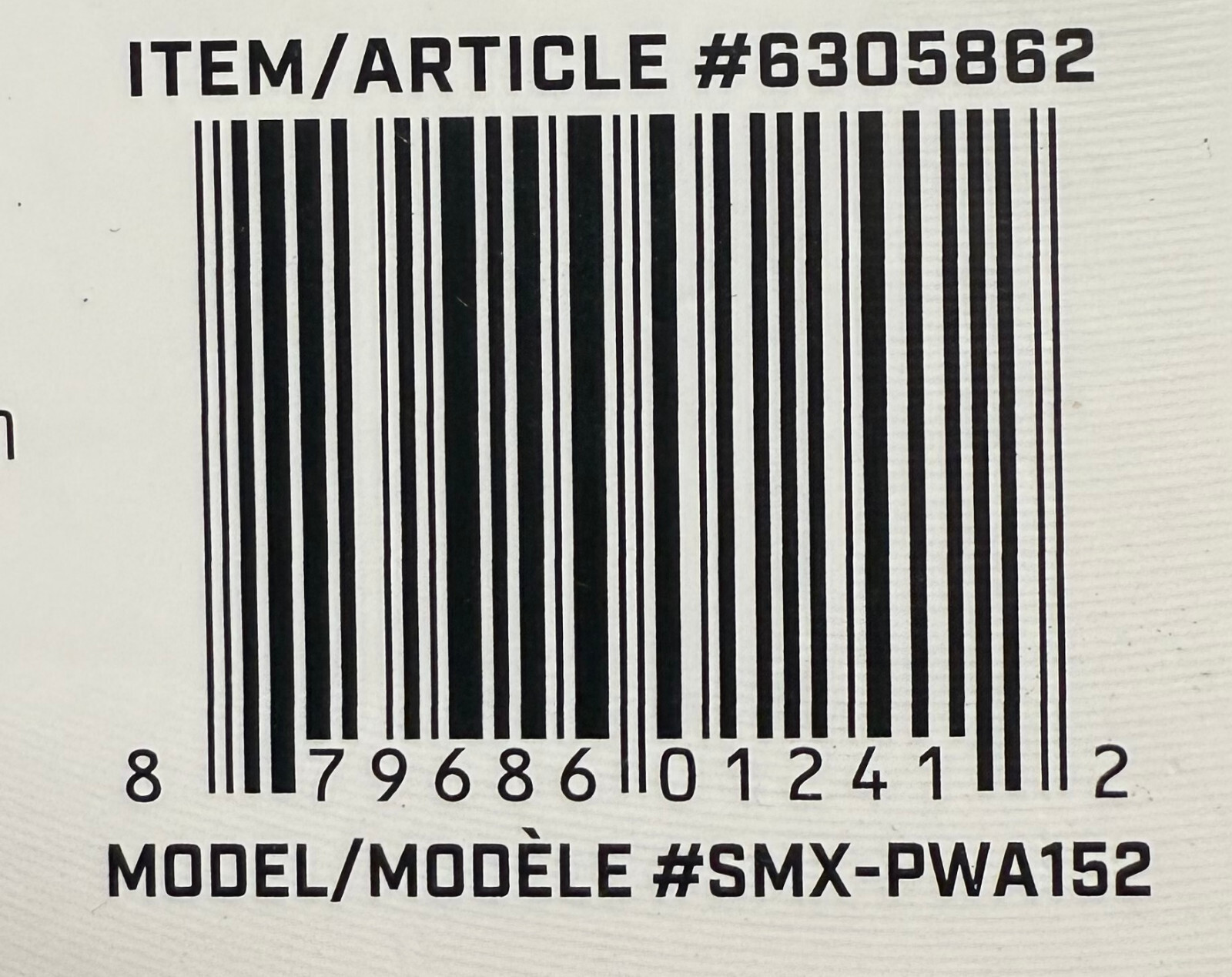 Surface Maxx Pro Pressure Washer J-Rod Nozzle Kit 6305862 - NEW!