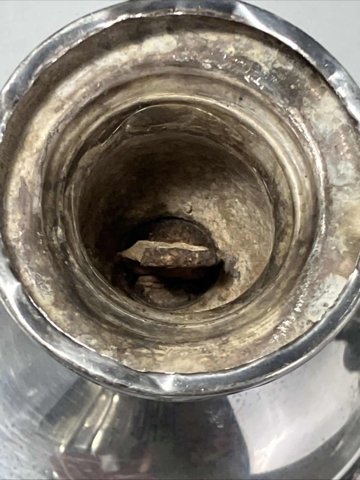 International Silver Prelude-Plain “Sterling Hollowware” Weighted Hurricane Lot