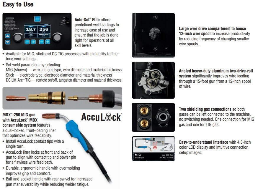 Miller Multimatic 235 Multiprocess Welder w/Running Gear (951846)