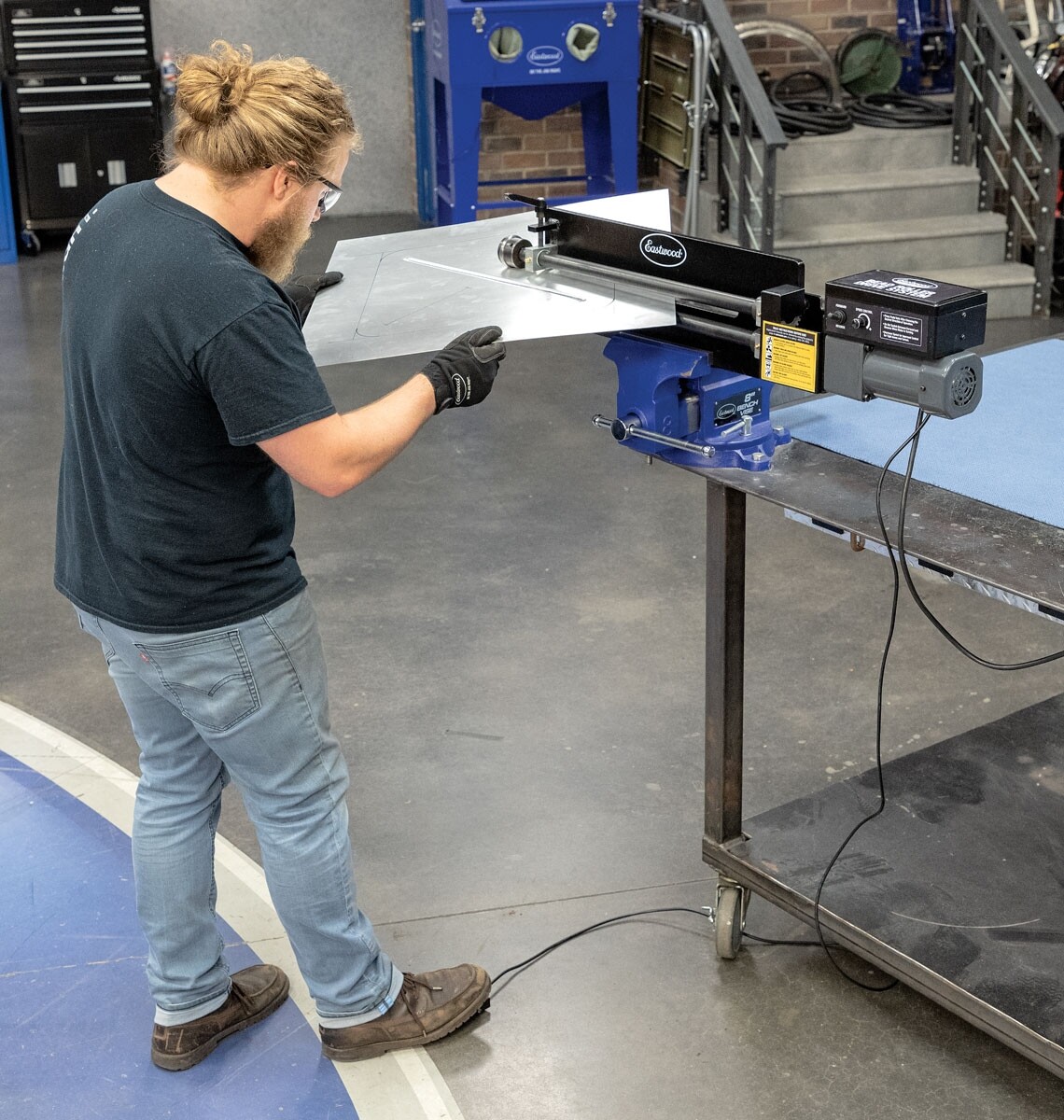 Eastwood Elite Bead Roller Drive System Reversible Electric Motor Foot Pedal