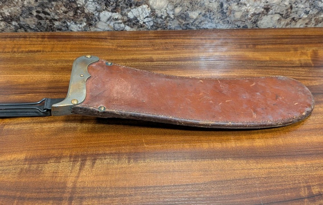 Springfield Armory WWI Era 1909 Bolo Knife w Rock Island Arsenal Scabbard