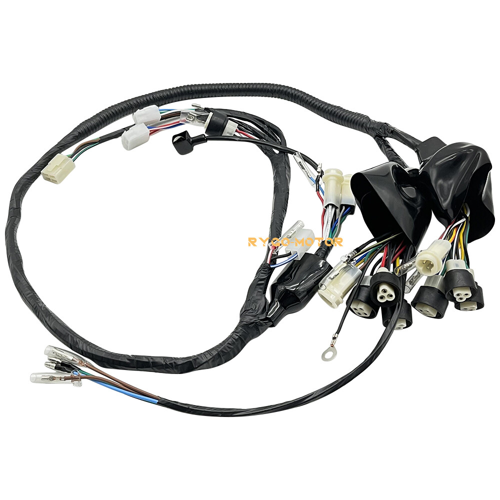 Complete Wire Wiring Harness For Yamaha ATV Warrior 350 YFM350X YFM 350 1987