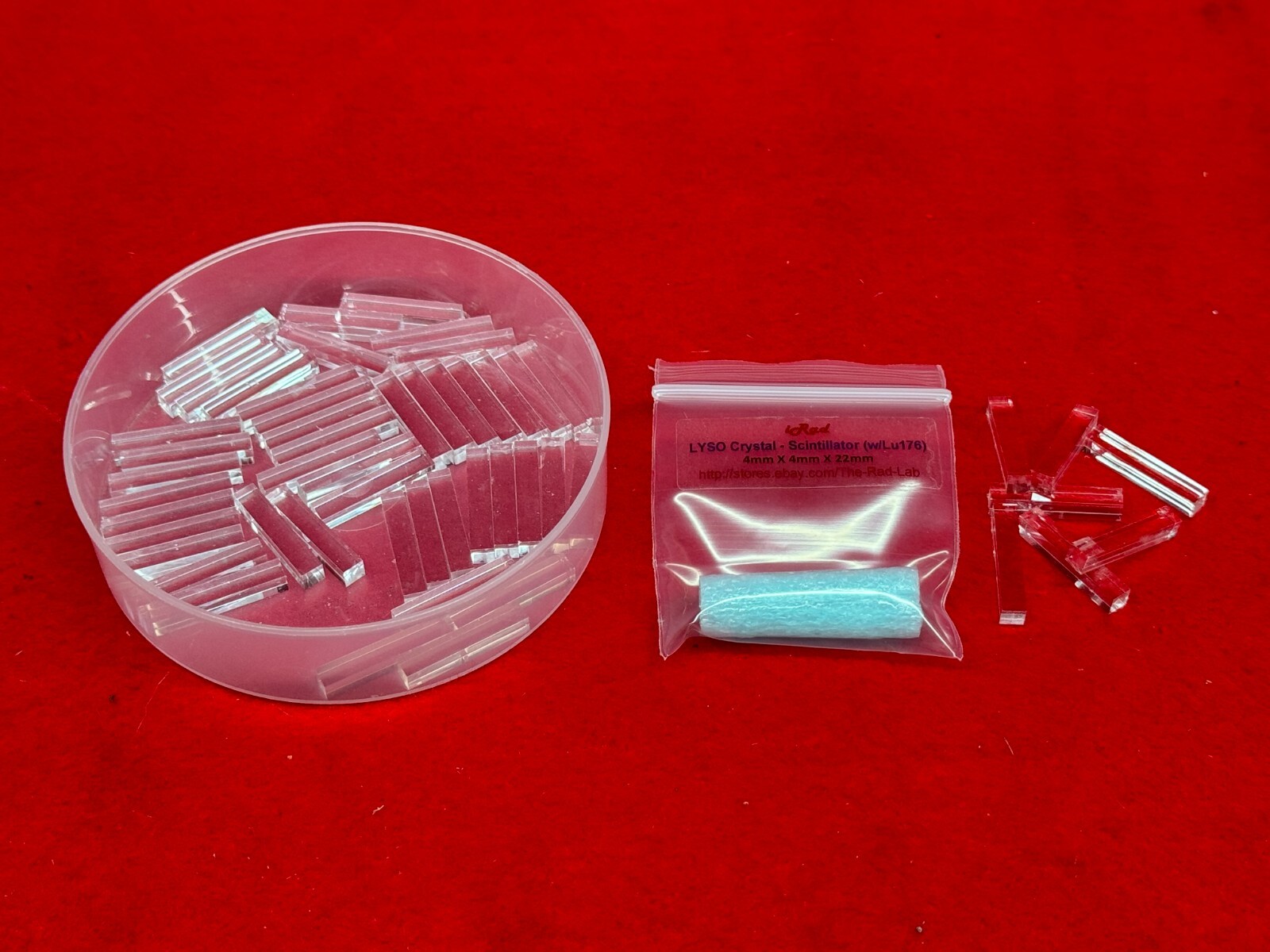 LYSO Scintillator Crystal for Gamma Radiation Scintillation Detector naitl