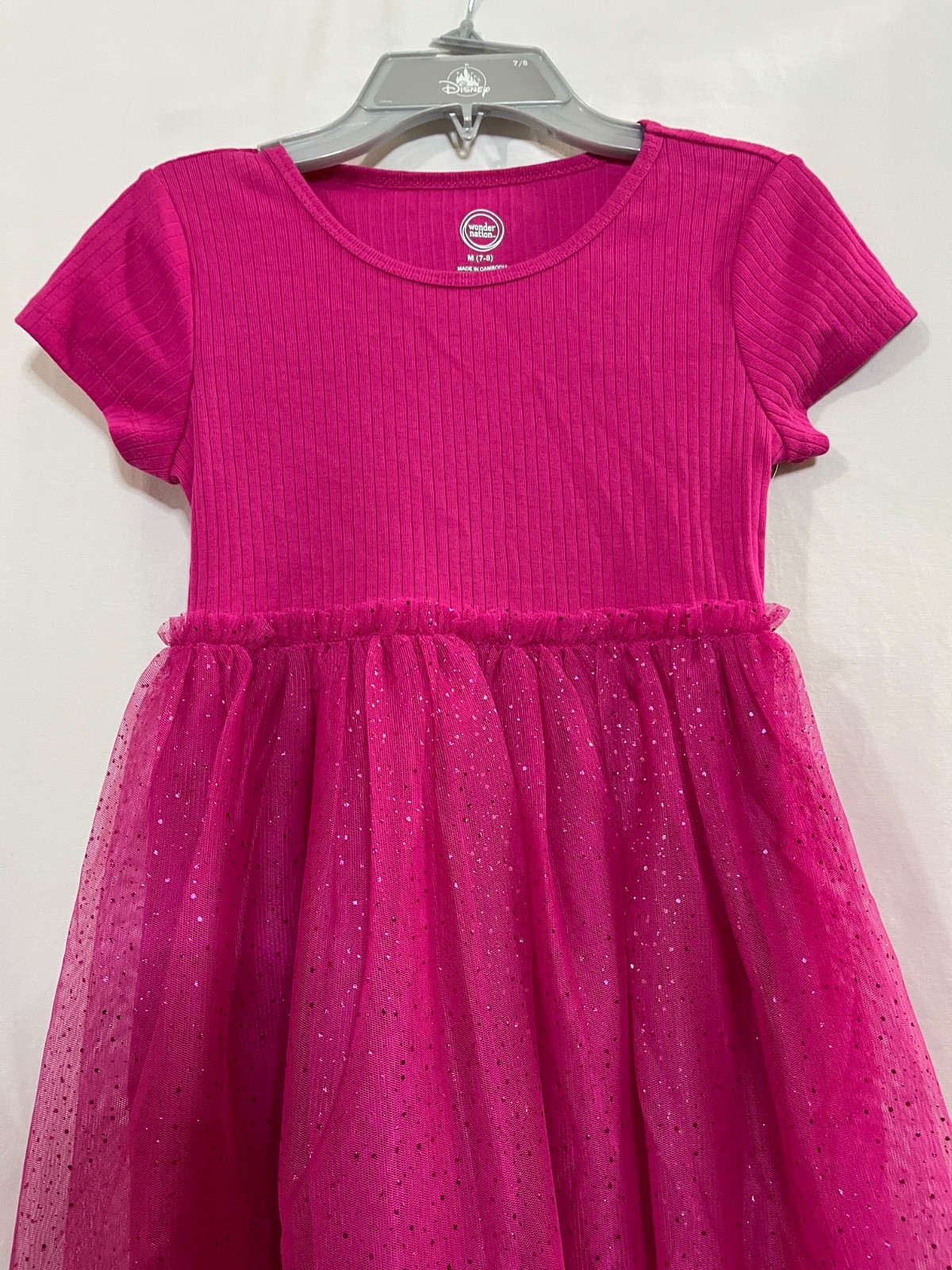 Wonder Nation Ribbed Tulle Tutu Dress Girls Sparkle Sprinkles Many size New
