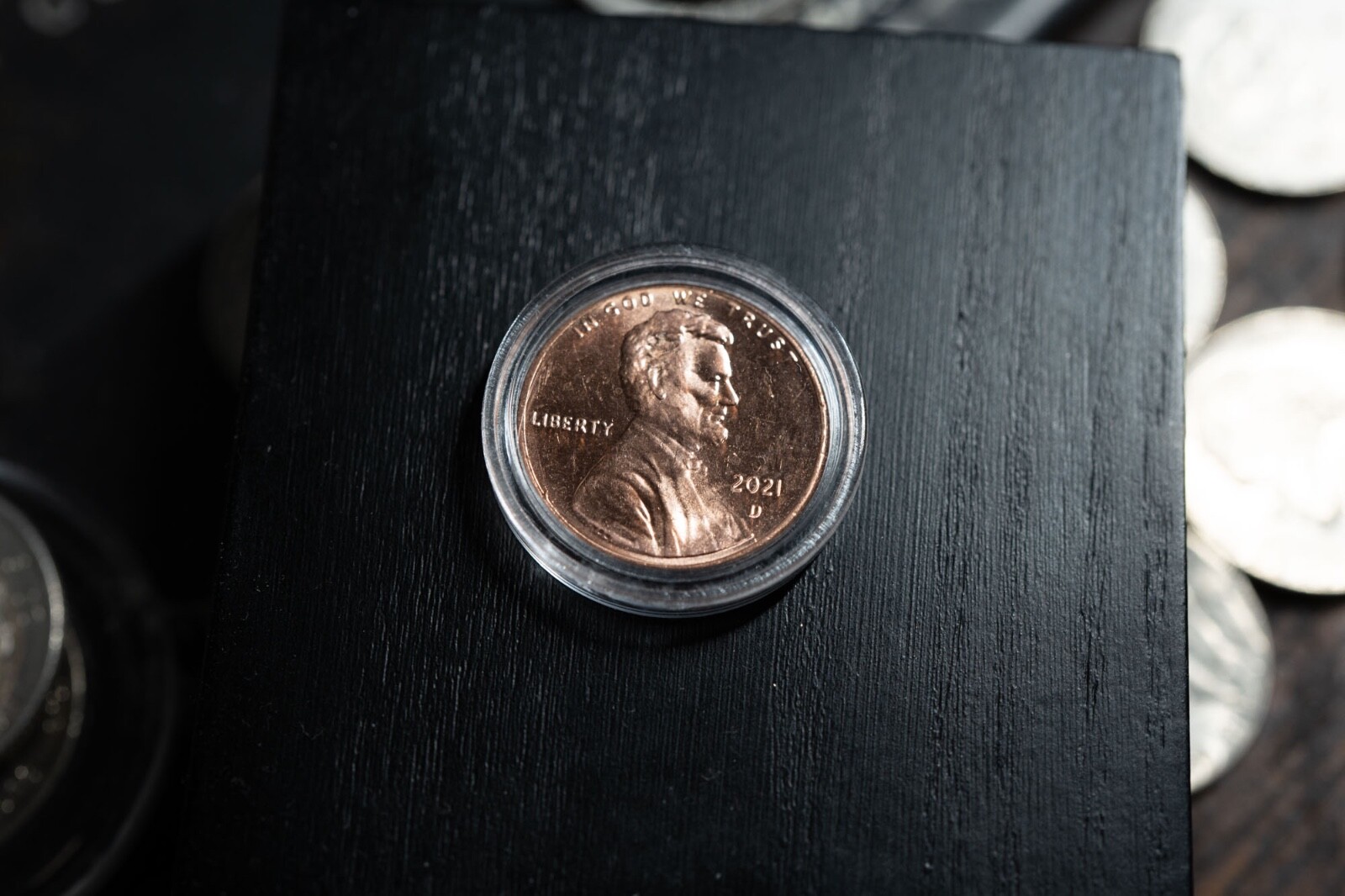 Air-Tight Coin Capsule 19mm, (Pack of 10) Perfect Fit for U.S. Pennies