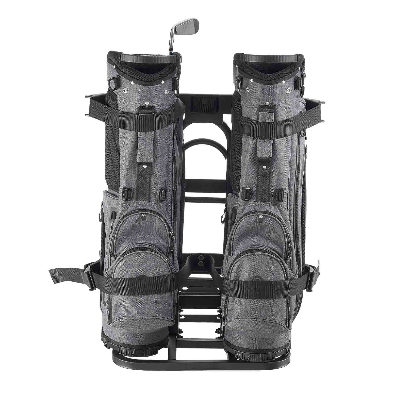 Universal Rear Seat Golf Bag Holder Attachment Rack For Club Car E-Z-Go Yamaha