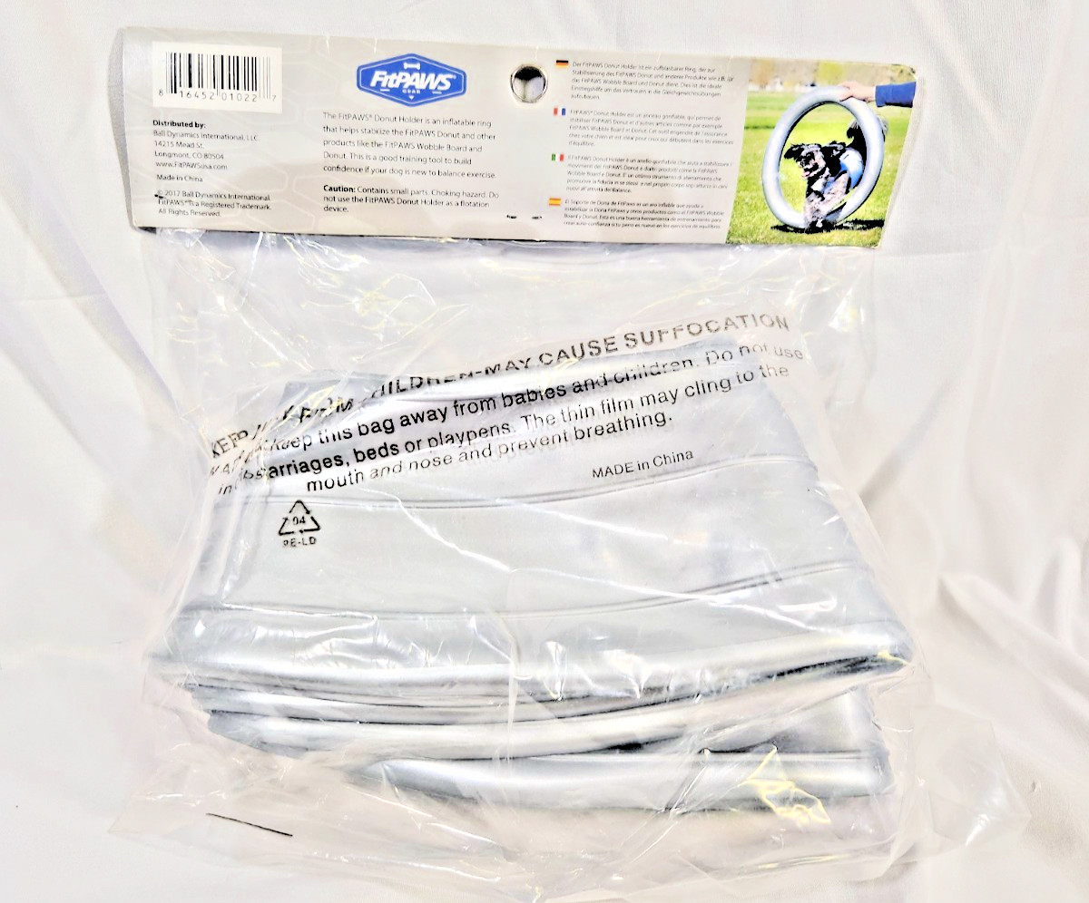 FitPAWS Gray Donut Holder. Trax Donut Sold Separately. 20" Diameter.