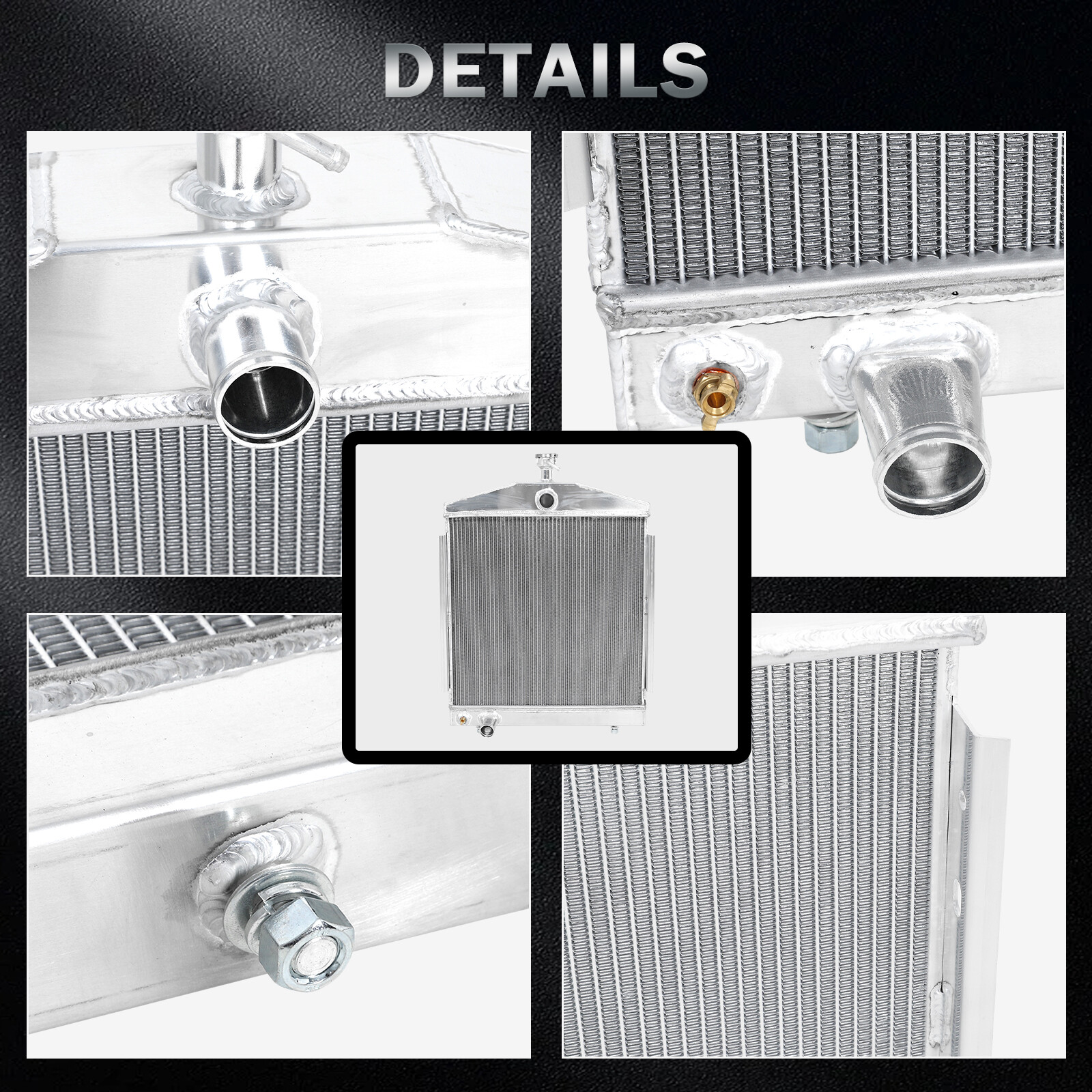 Full Aluminum Radiator Fits Lincoln Welder 200 250 AMP SA200 H19491 & G10877198