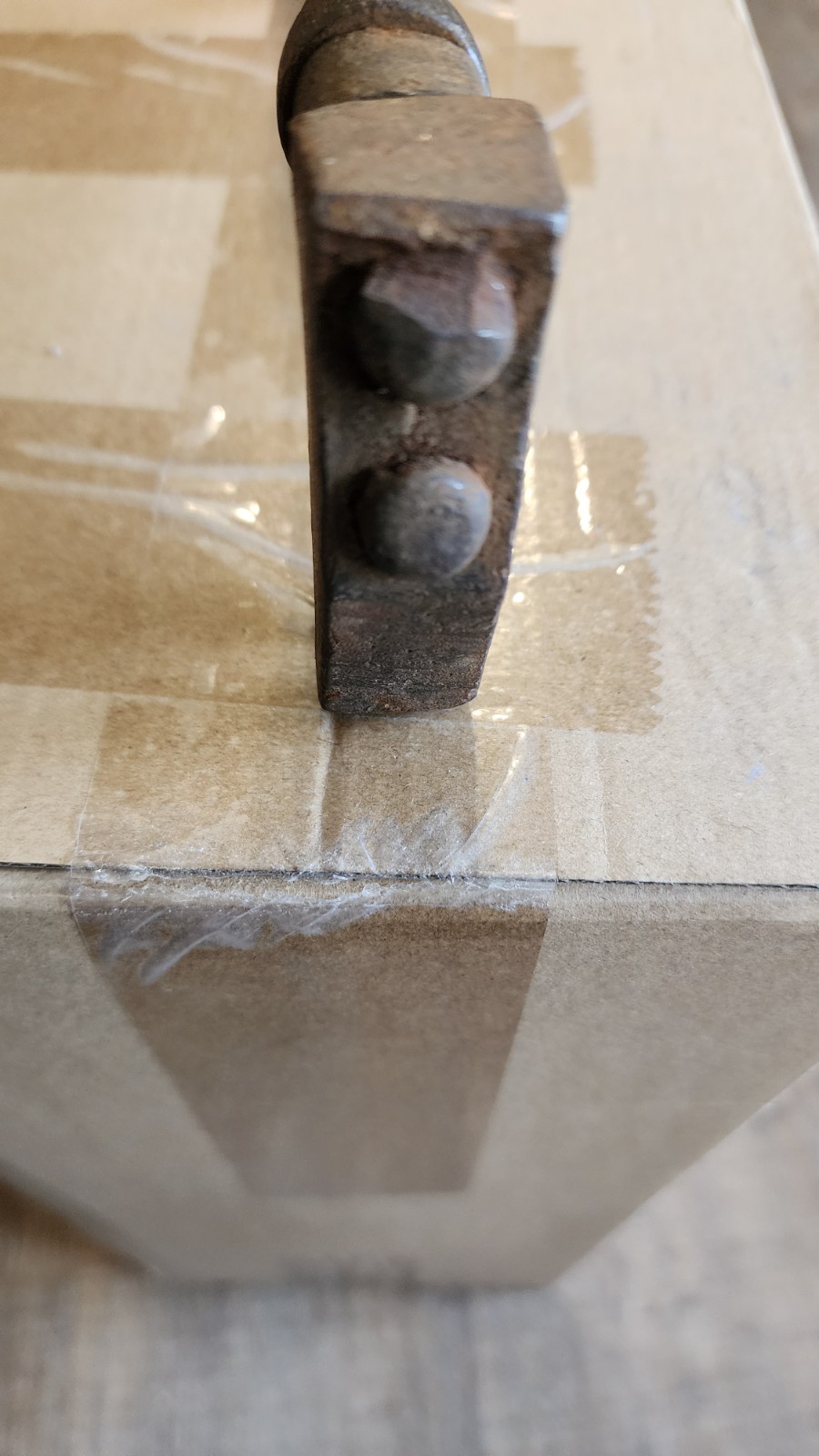 Antique Late 1800s Early 1900s Wrought Iron Twisted Handle Monkey Wrench. Rare