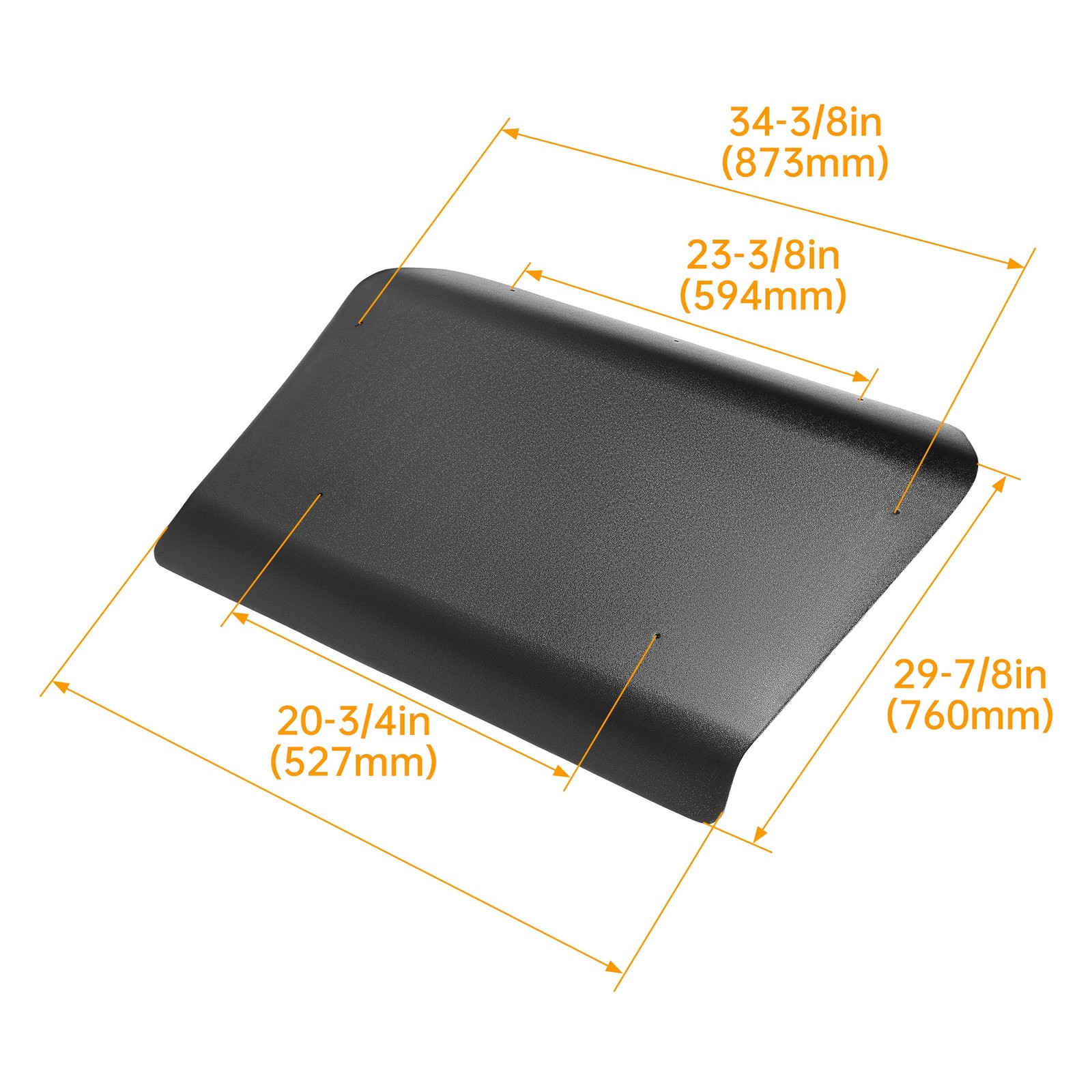 For Polaris RZR 200 EFI 2022-2025 Black Textured Roof Top Cab Top #2884572