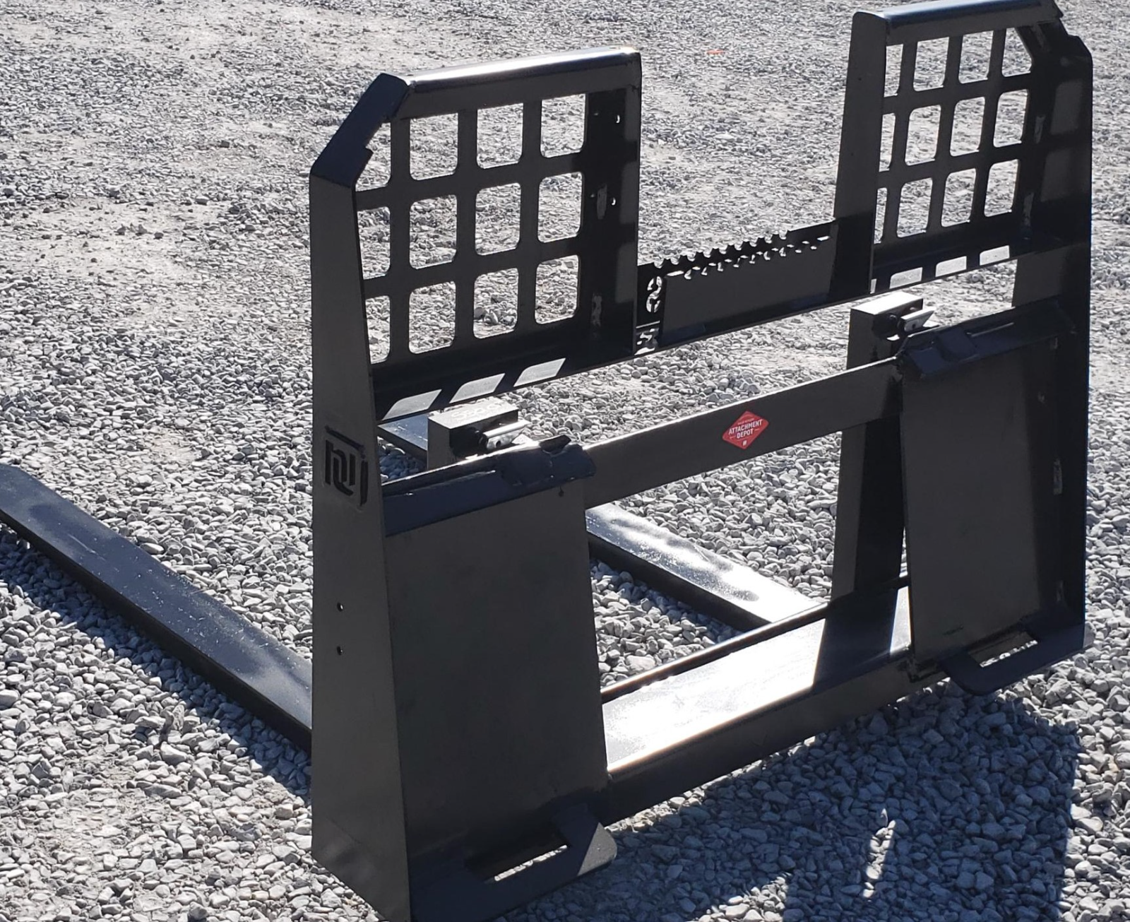 48" Long 4,000 Pound Walk Through Pallet Forks Fits Bobcat Skid Steer Loader