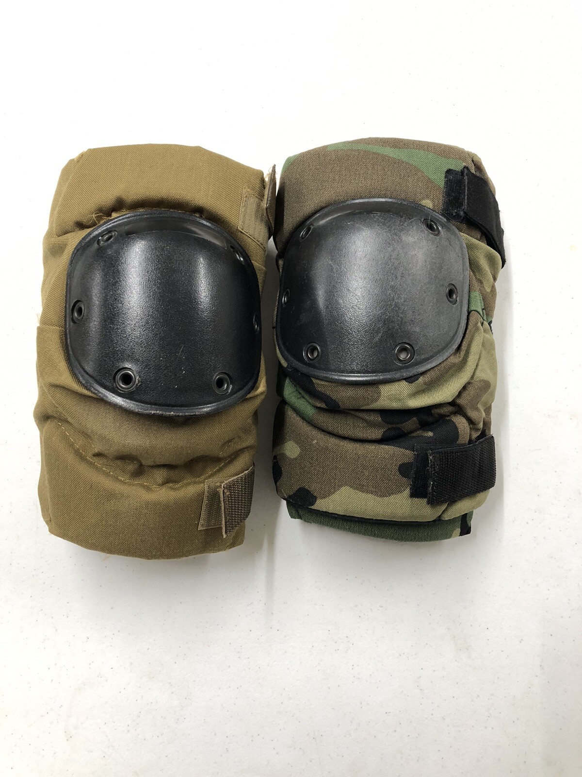 KNEE PADS 2 Woodland OR COYOTE BROWN USGI Tactical Protective Military SM 14-19”