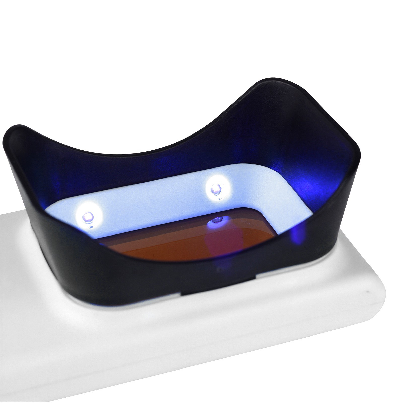 Electric Dental Plaque Indicator Detector Display Device Oral Hygiene Care White