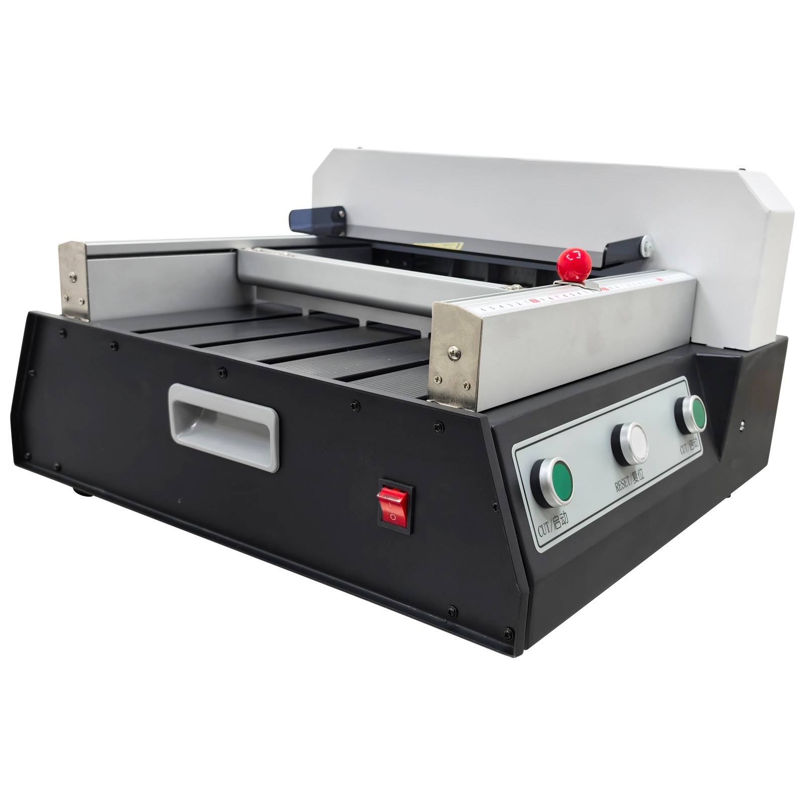 Desktop Electric Paper Cutting Machine 12.6in Cutting Size Paper Trimmer 110V