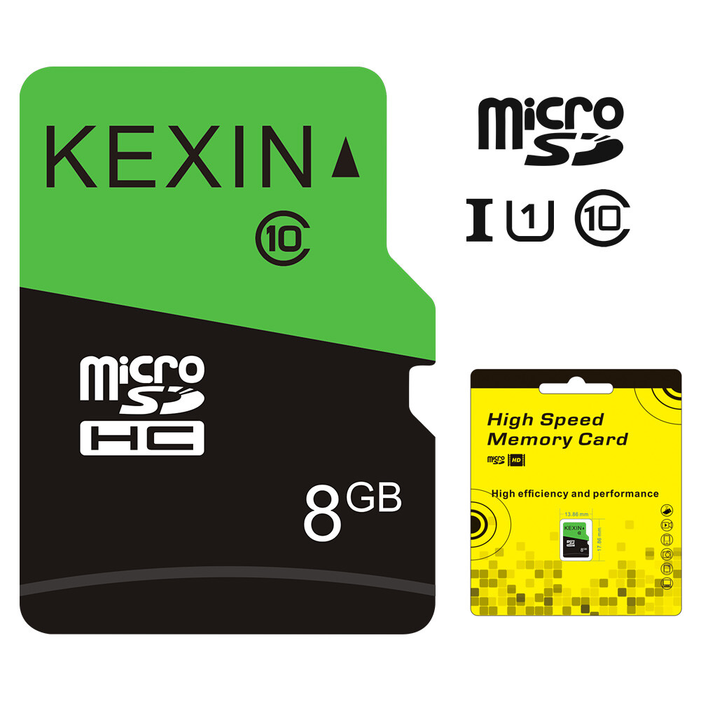 KEXIN 8GB Micro SD Card microSDHC Memory Card UHS-I C10 Micro SD Card Wholesale