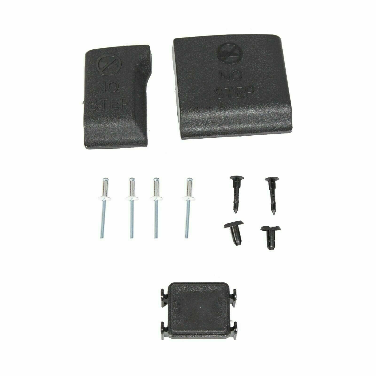 For 15-20 Ford F150 Tailgate Flexible Step Molding Cover W/ Release Button