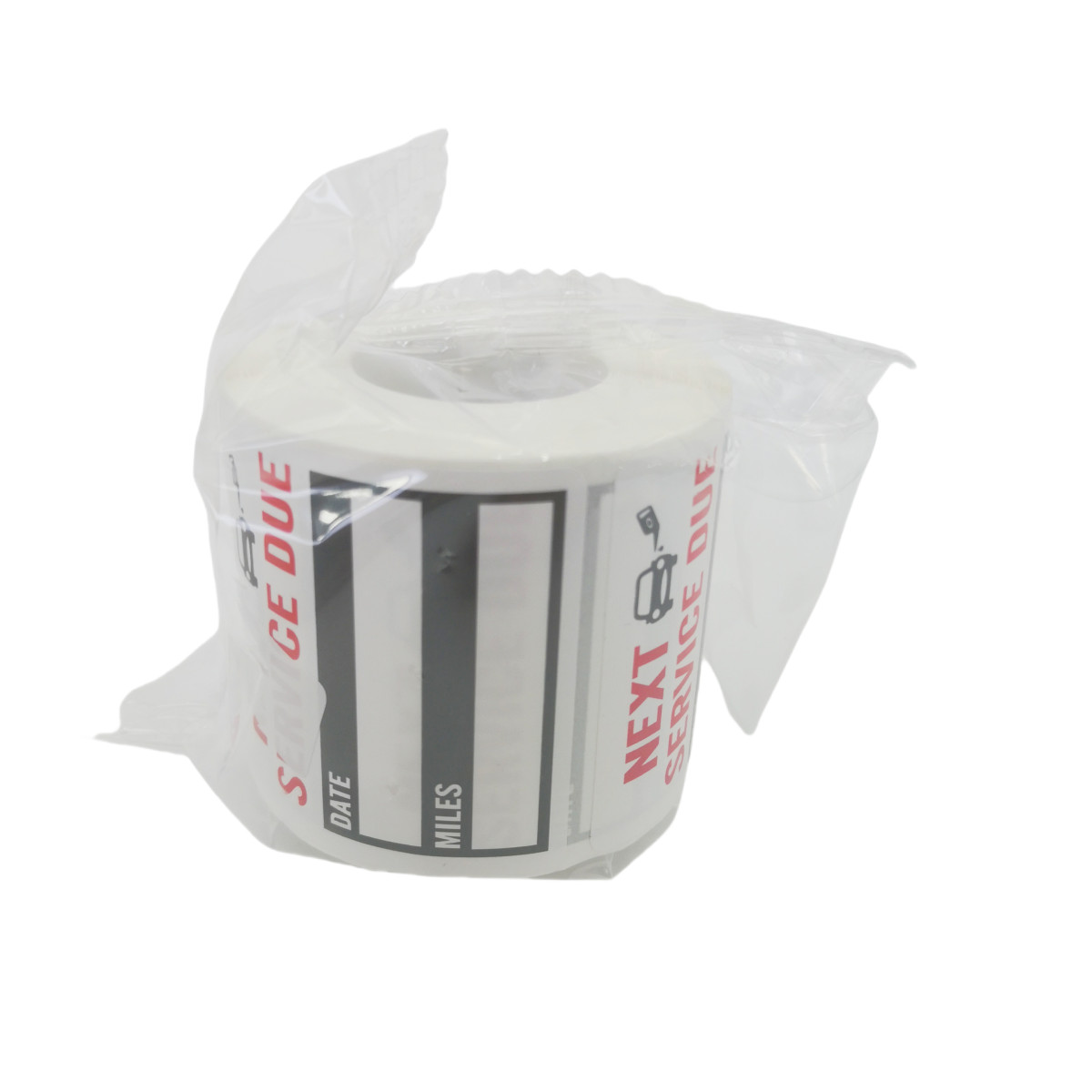 300 Oil Change Service Reminder Stickers Window Lite Sticker Pack 2"x2" US