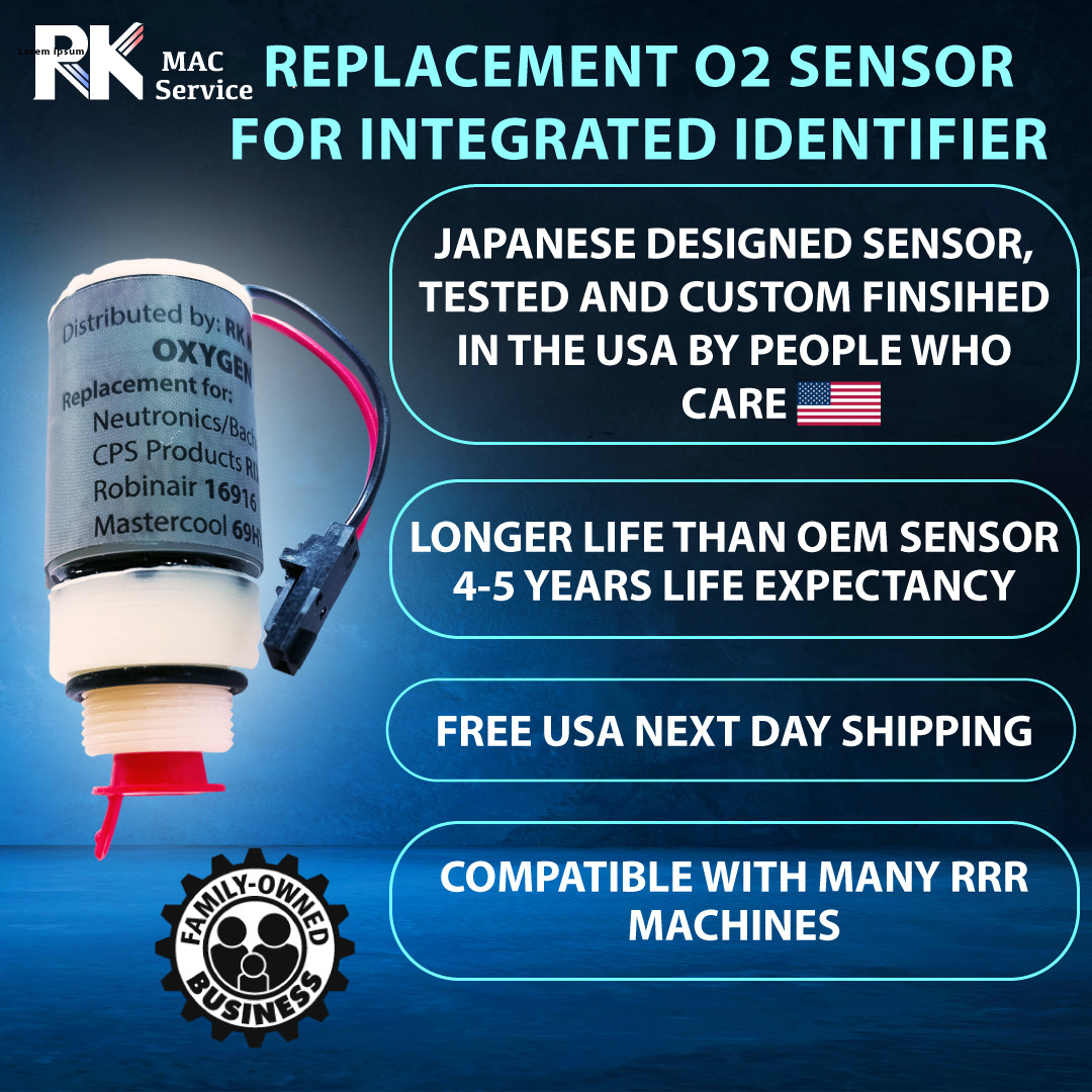 Direct Replacement for 1-16-1013-00-2 Neutronics O2 Sensor