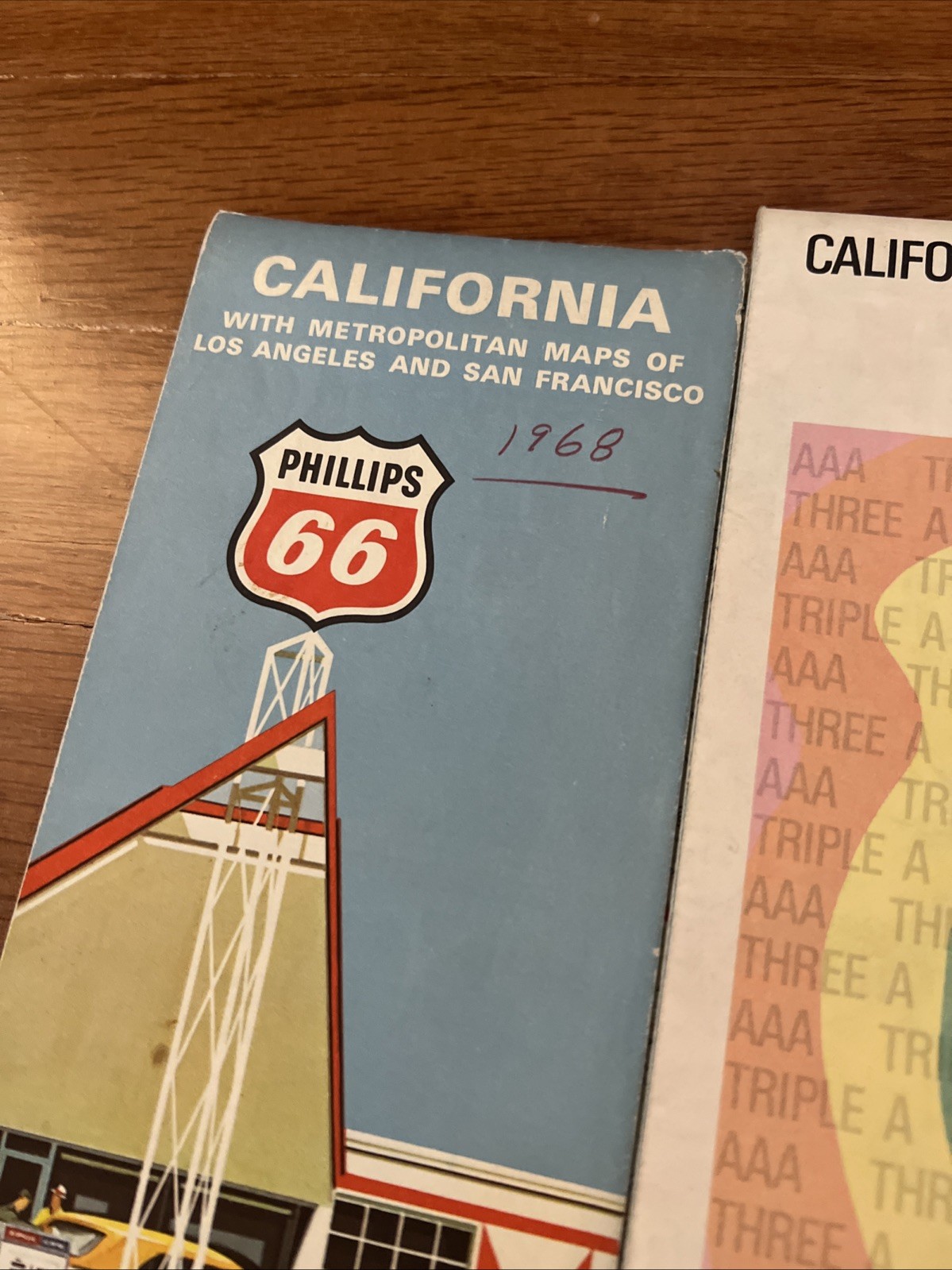 VINTAGE LOT 5 Western States CaliforniaGas Highway Road Maps