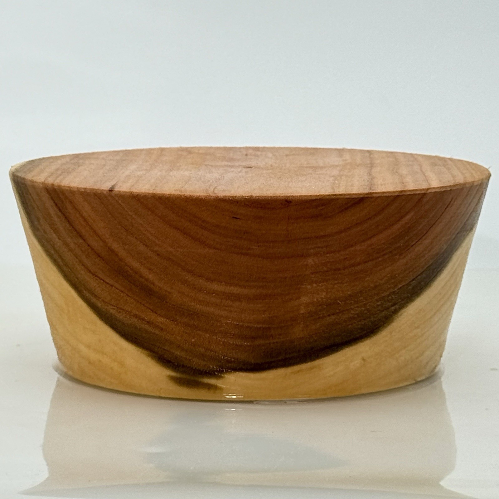 3 BLACK CHERRY BOWL BLANK, 6"X2.5" WOOD LATHE TURNING STOCK, FREE SHIPPING!!