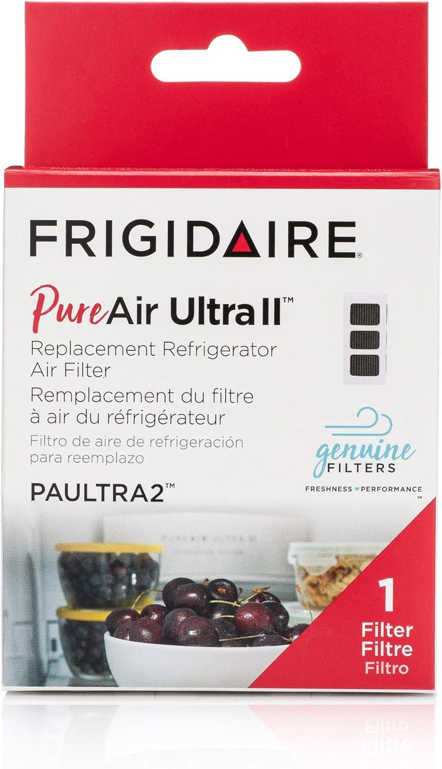 2pack FRIGIDAIRE PAULTRA2 Pure Air Ultra II Refrigerator Air Filter Carbon Tech