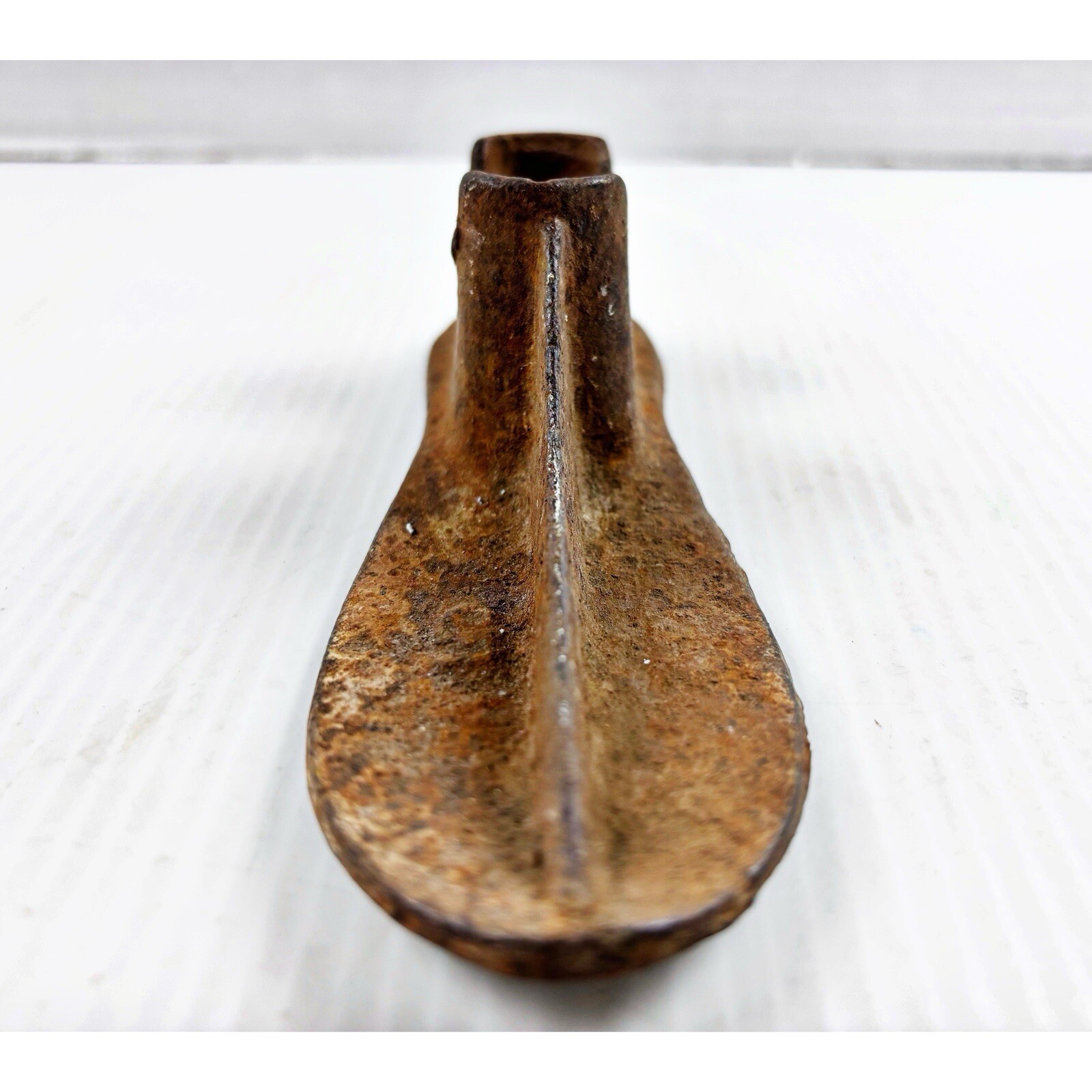 Cast Iron Cobbler Shoe Form Small Child Vintage Antique? 5.5” Small