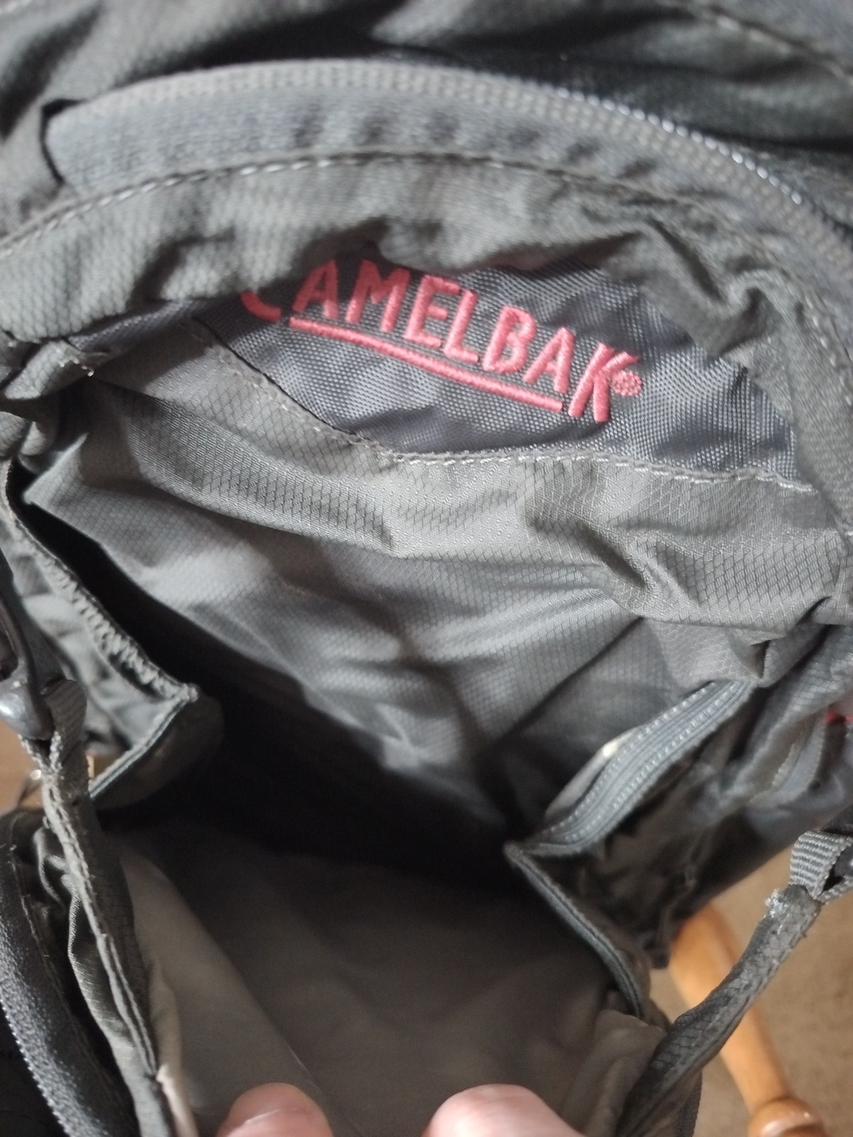 Camelbak M.U.L.E. Hiking Bikinig Camping Backpack Black No Bladder Locks Zippers