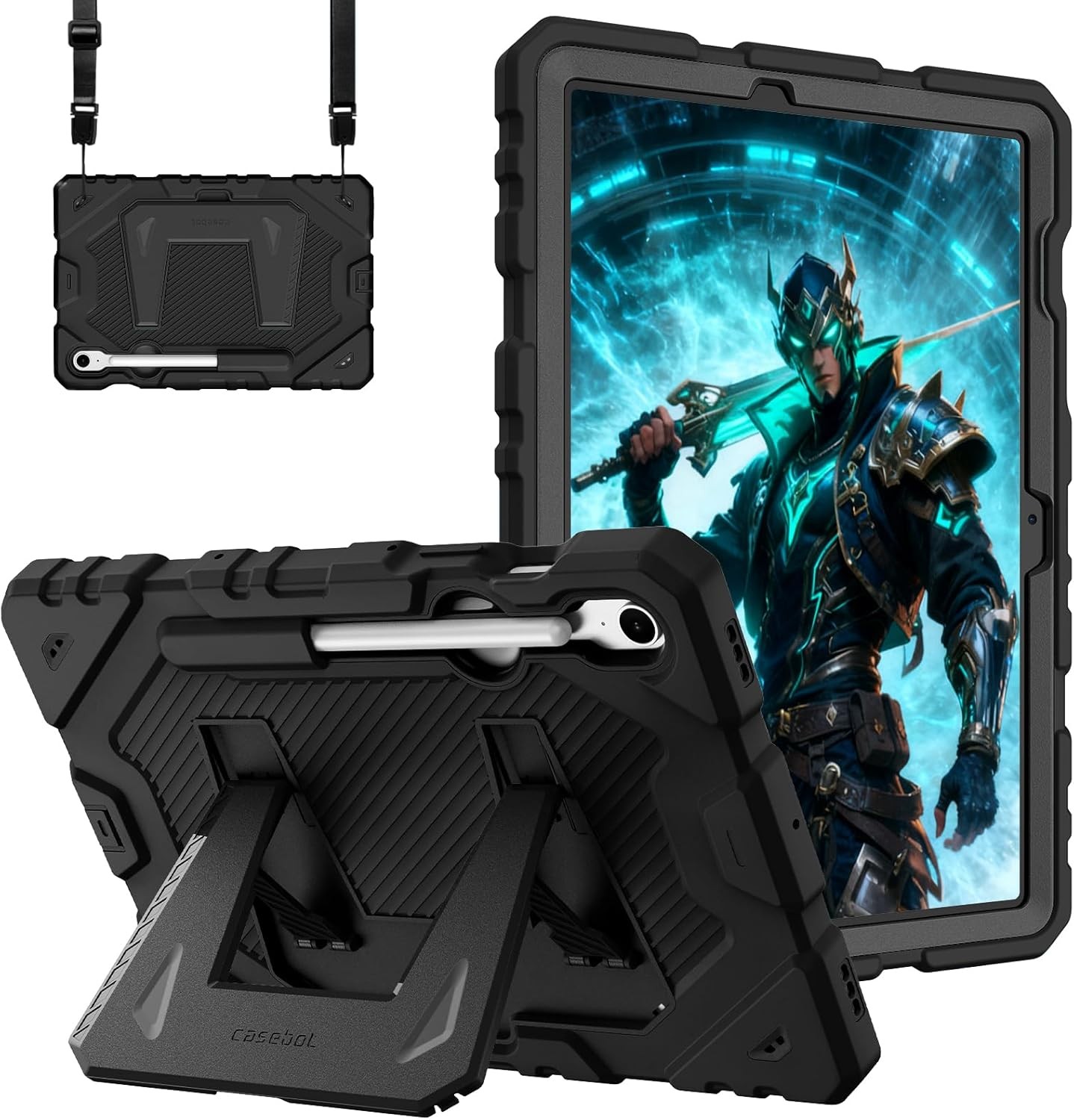 Shockproof Case for Samsung Galaxy Tab S10 Lite / S10 FE Heavy Duty Stand Cover