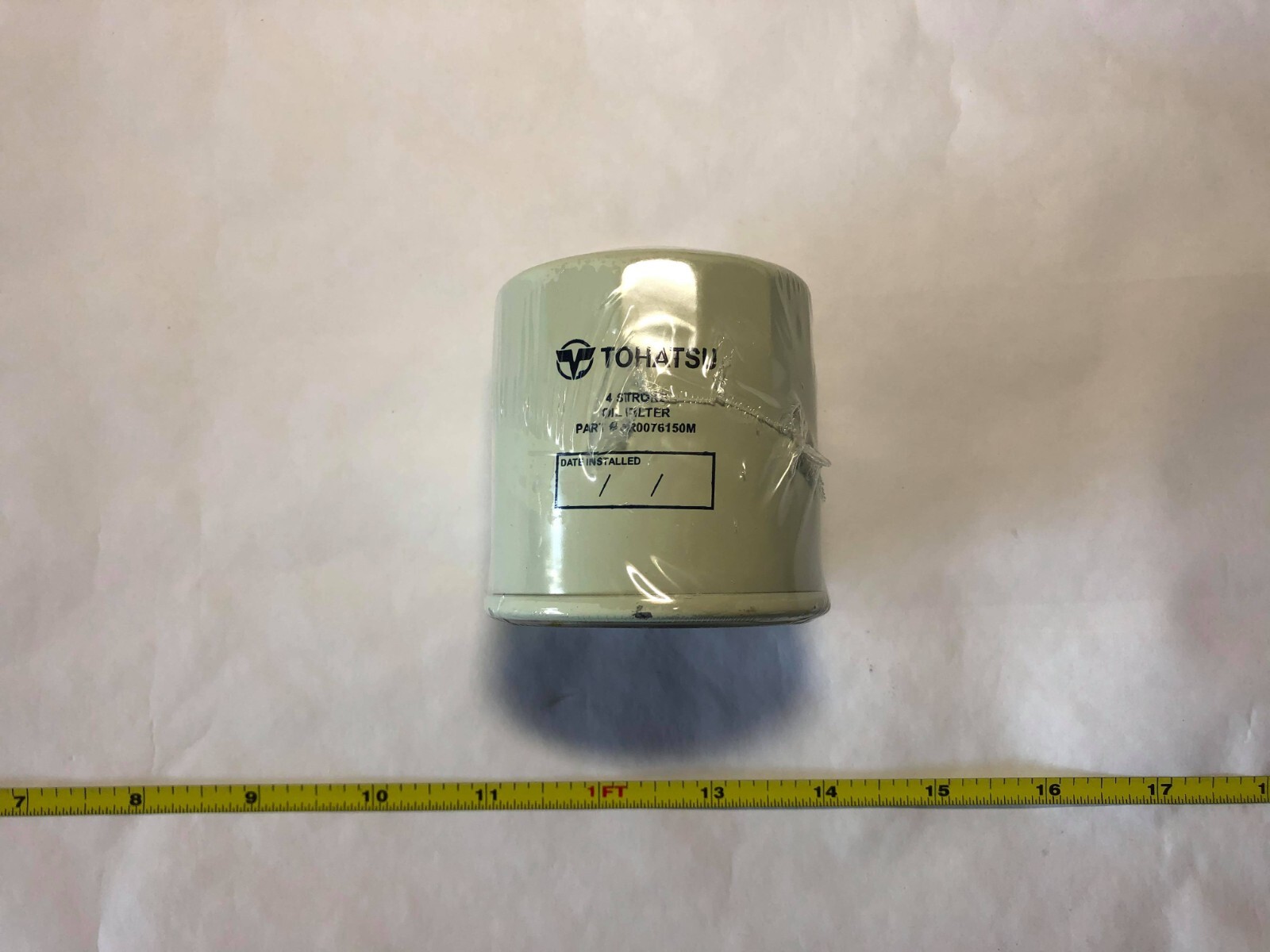 3R0076150M Tohatsu & Nissan Marine Outboard Oil Filter 9.9hp to 140hp - NEW OEM