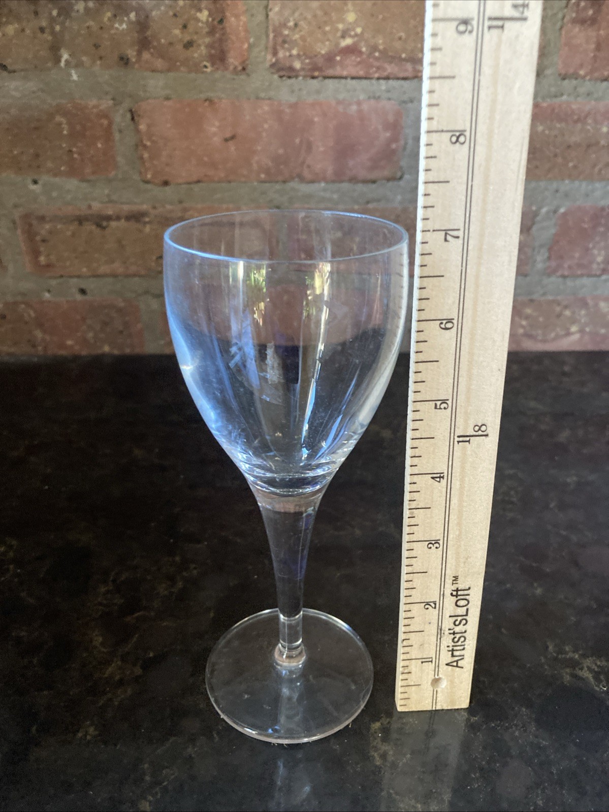 Vintage Luigi Bormioli Light & Music Michelangelo Red Wine Glasses Set of 6