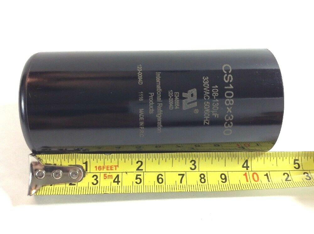 108-130 Uf Start Capacitor 330 V HEAVY-DUTY HVAC / Pool / Motor NEW CS108X330