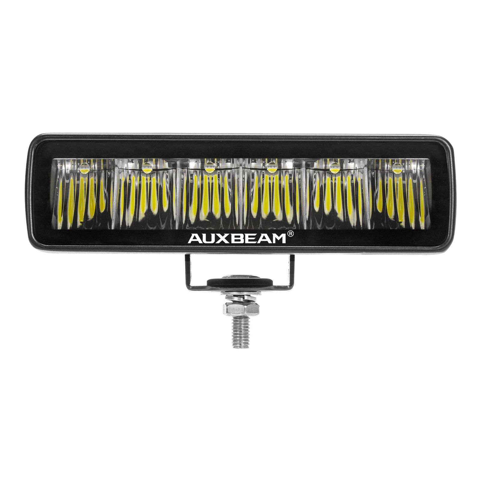 Auxbeam 6.3"inch LED Work Light Bar Driving Fog Pods Offroad Lamp Truck ATV UTV