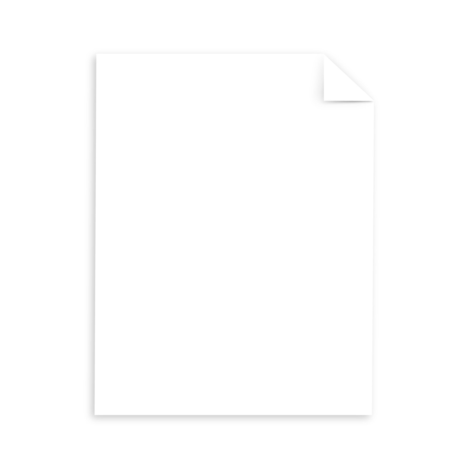 Exact Vellum Bristol Paper 67 lb 8.5 x 11 250 Sheets White Card Stock