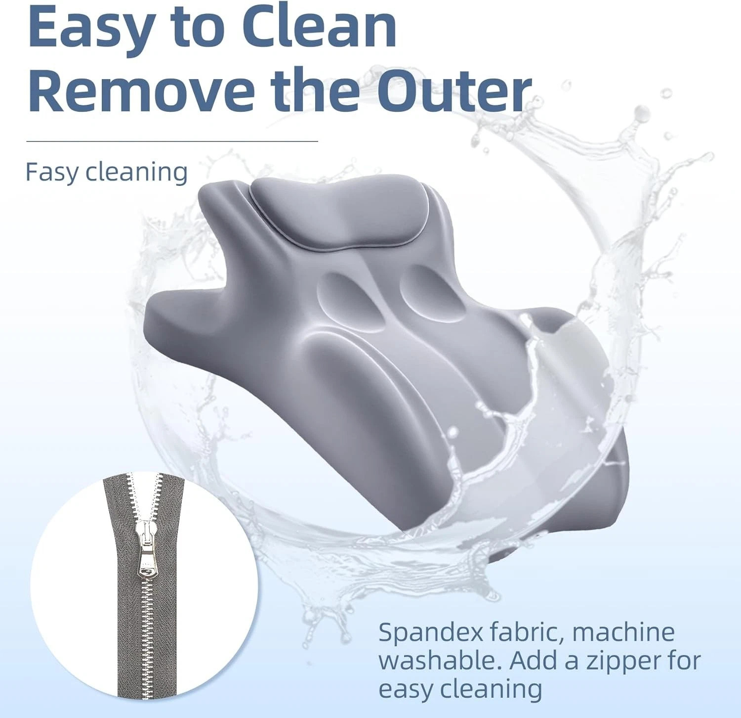 Sweet Spot Pillow Chiro Monk Pillows for Couples Ergonomic Memory Foam 27° Angle