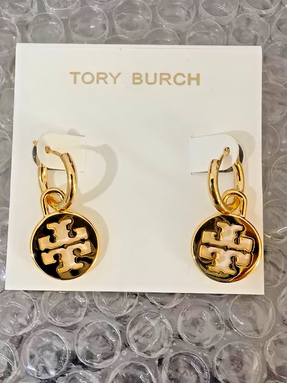 Tory Burch roundness  gold Earrings