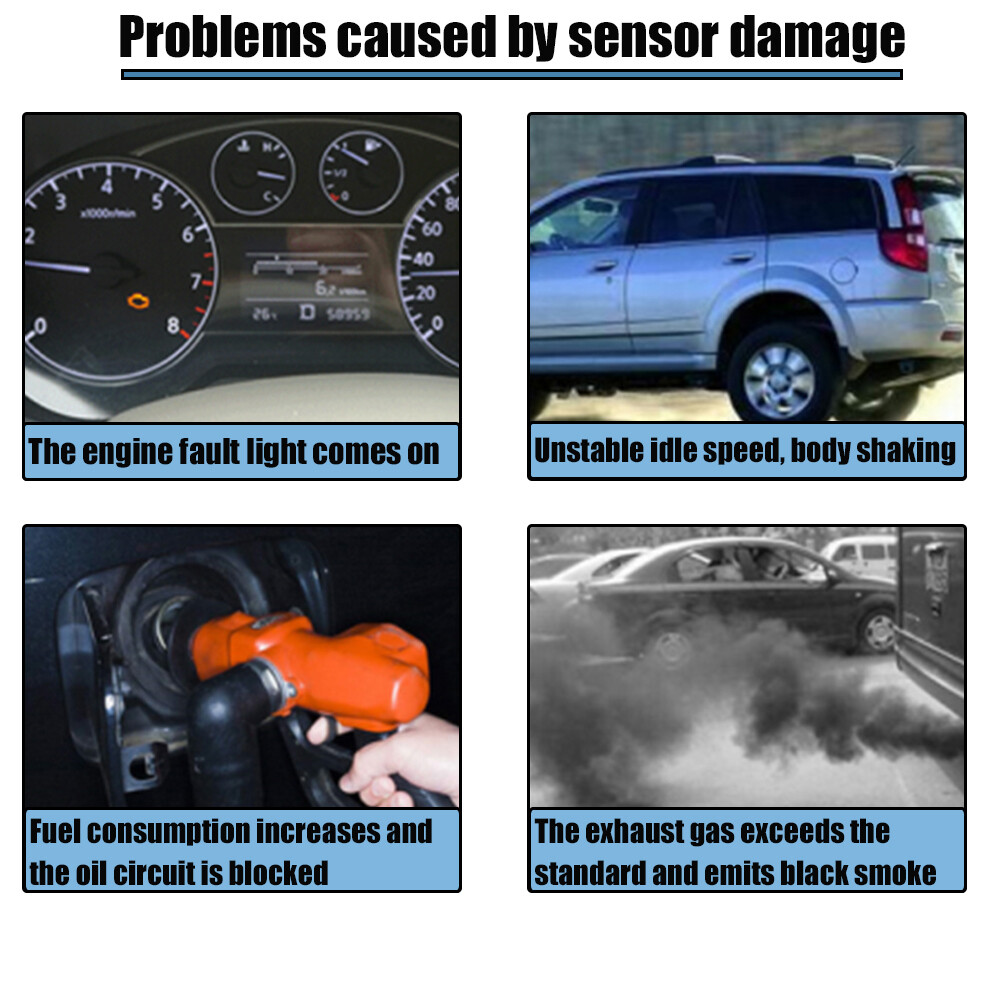 For Mercedes-Benz C300 2008-2012 E550 2011 NEW 4 x Up+Downstream Oxygen Sensor