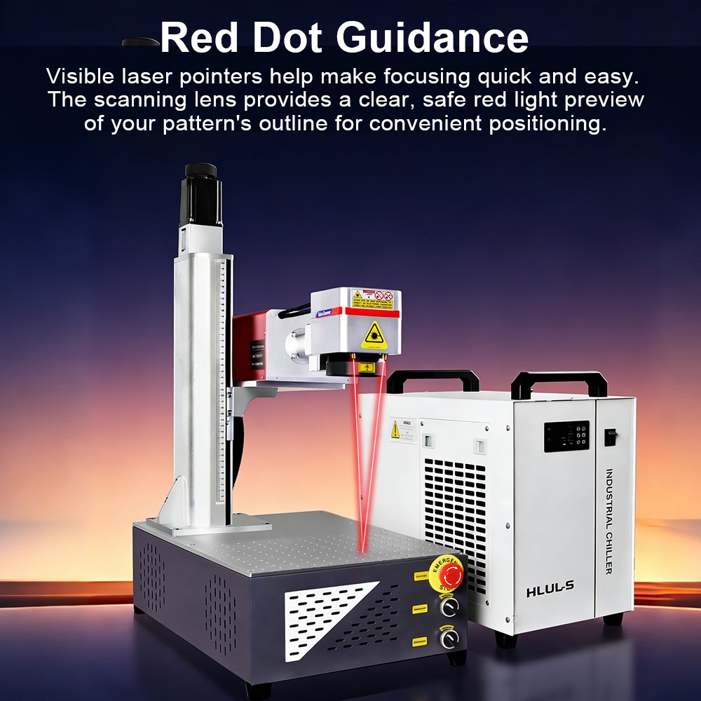 10W UV Laser Marking Machine 3D Crystal Laser Inside Engraving Motorized70&200mm