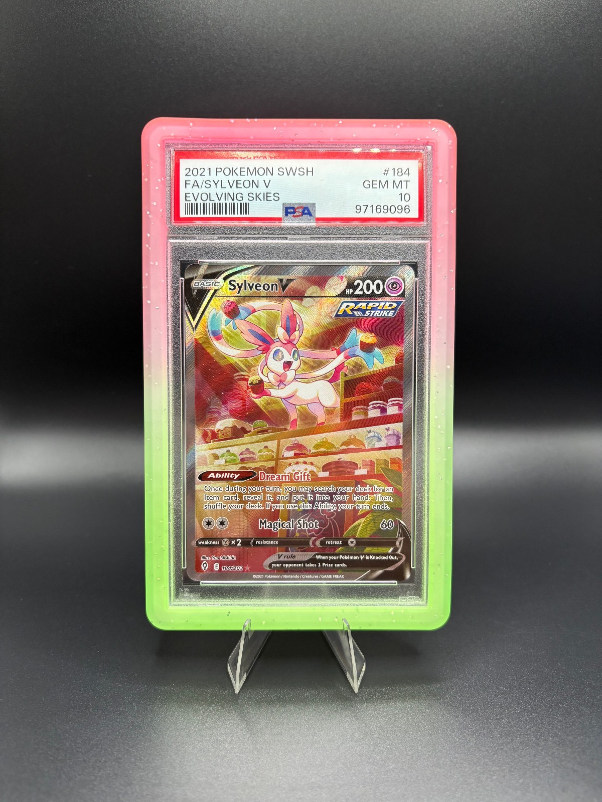 Gradient PSA Graded Card Slab Bumper Guard Protector Skin TPU - 30+ Colors