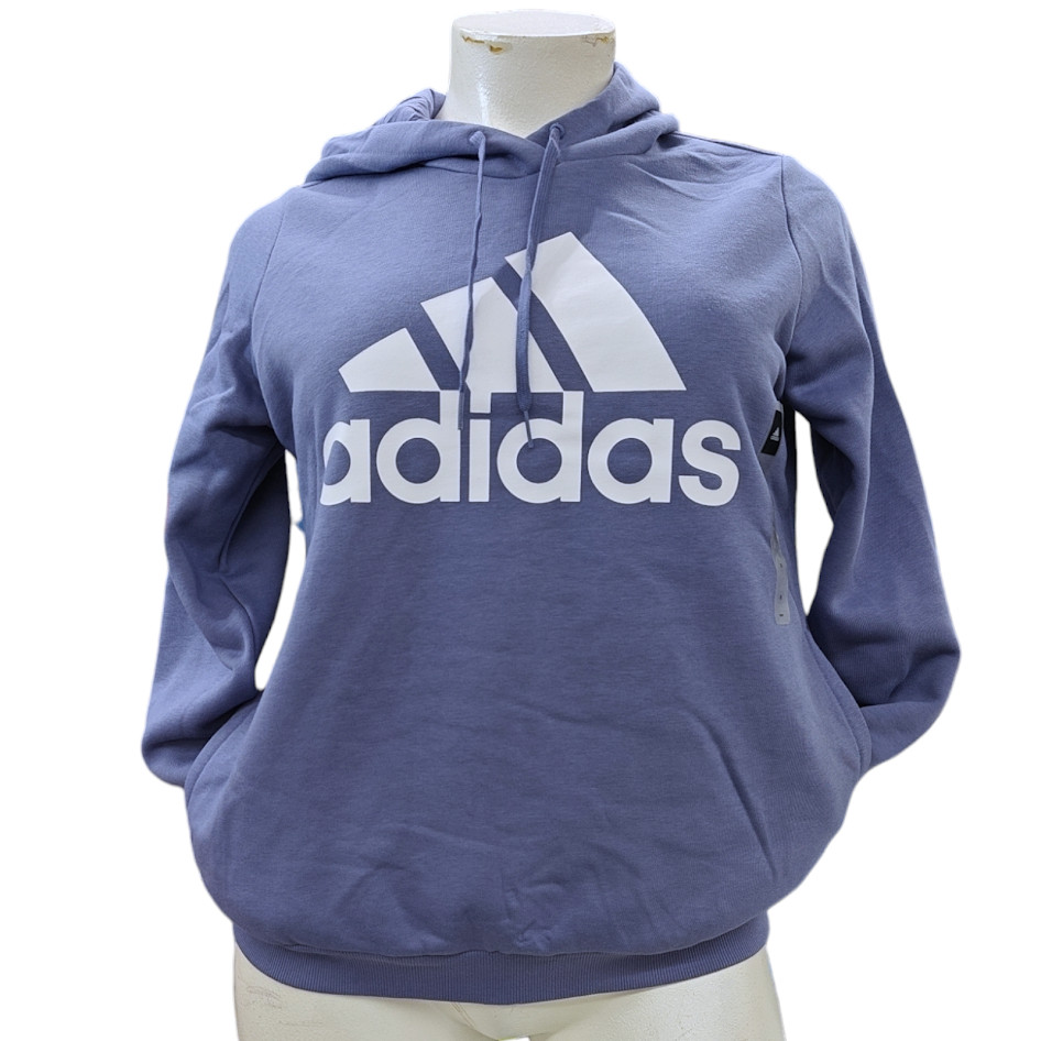 Adidas Loungewear Sweater Essentials Logo Fleece Hoodie H10140 - Orbit Violet