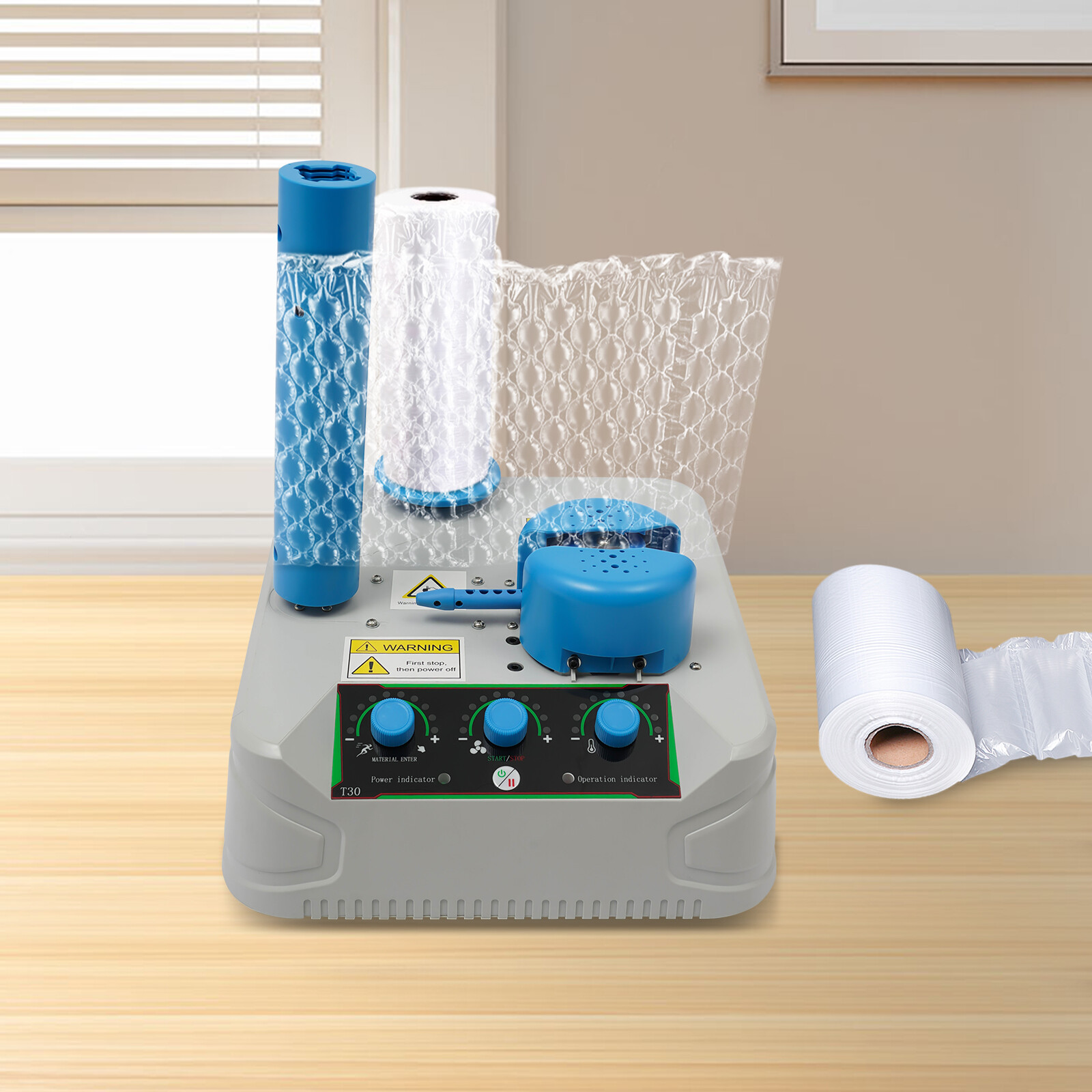 Packaging Air Pillow maker Cushion Bubble Machine filling packaging Wrap Machine