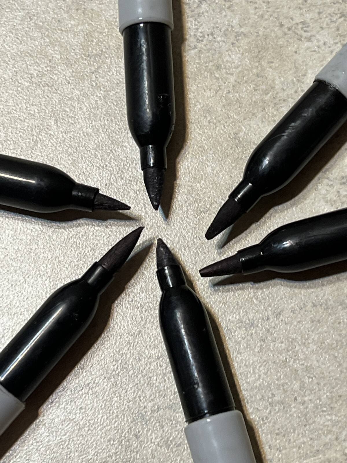 2 Self Defense Tactical Sharpie pens with G10 point EDC.