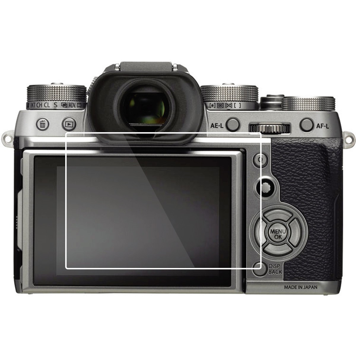 2 Sets Screen Protector f/ Fujifilm X-T2 Mirrorless Digital Camera LCD Monitor