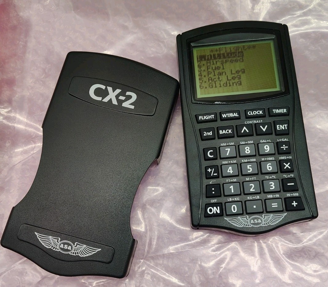 Air Classics ASA-CX-2 Pathfinder Flight Planning Computer w Cover ~ CX2