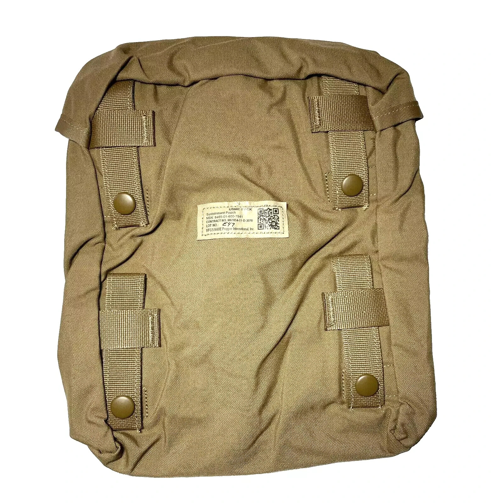 USMC Sustainment Pouch Coyote "NEW IN BAG"