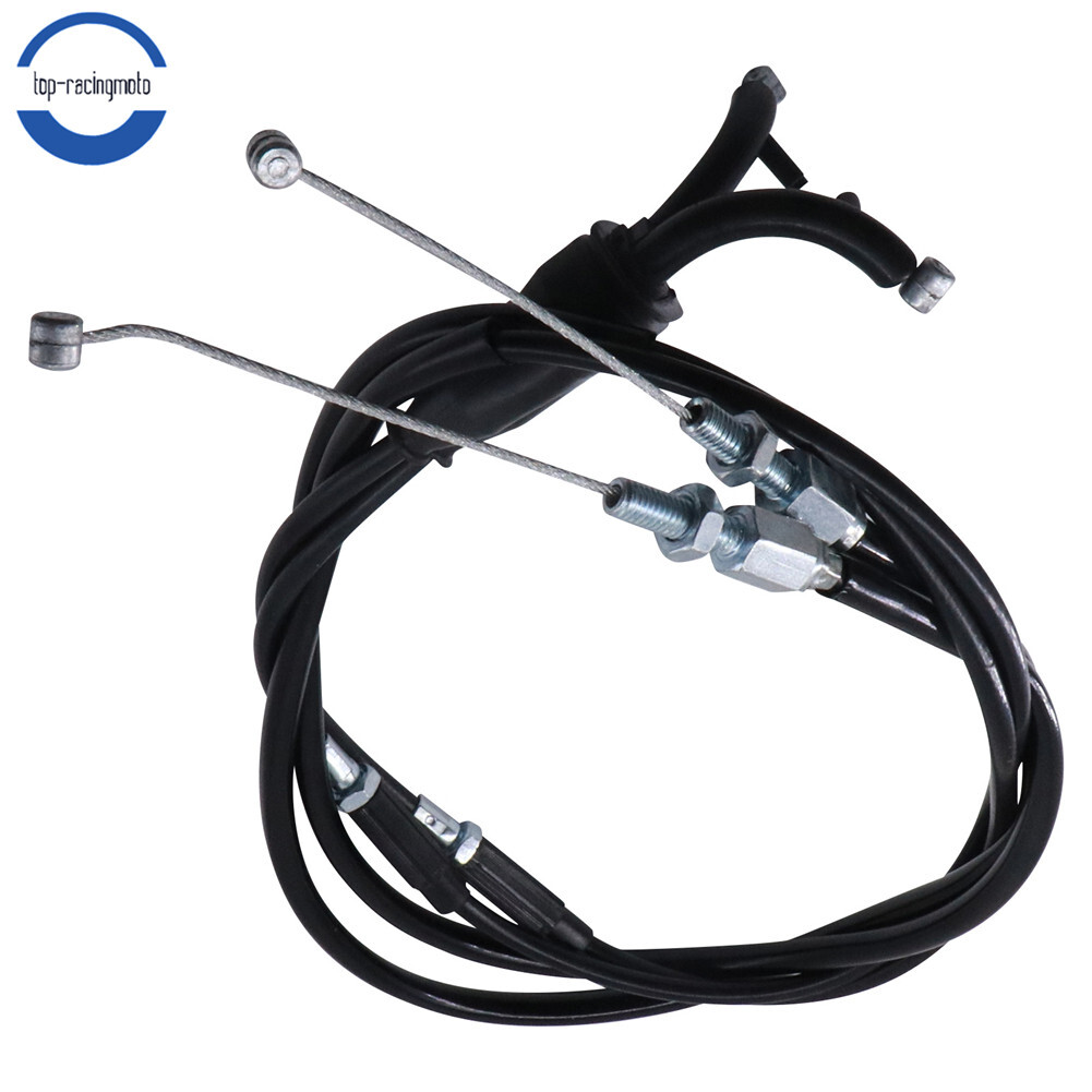 For Honda CRF450R CRF450X Throttle Cable + Twist Throttle Accelerator Grip
