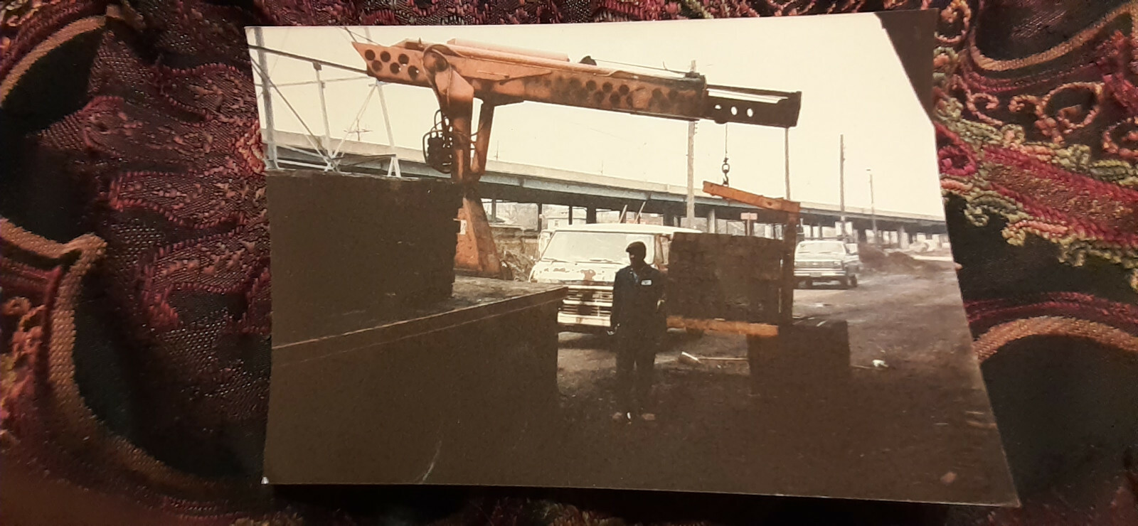 Antique Paving Paver Street Brick, Townsend Block ZO With 1906 Date Of Laydown.